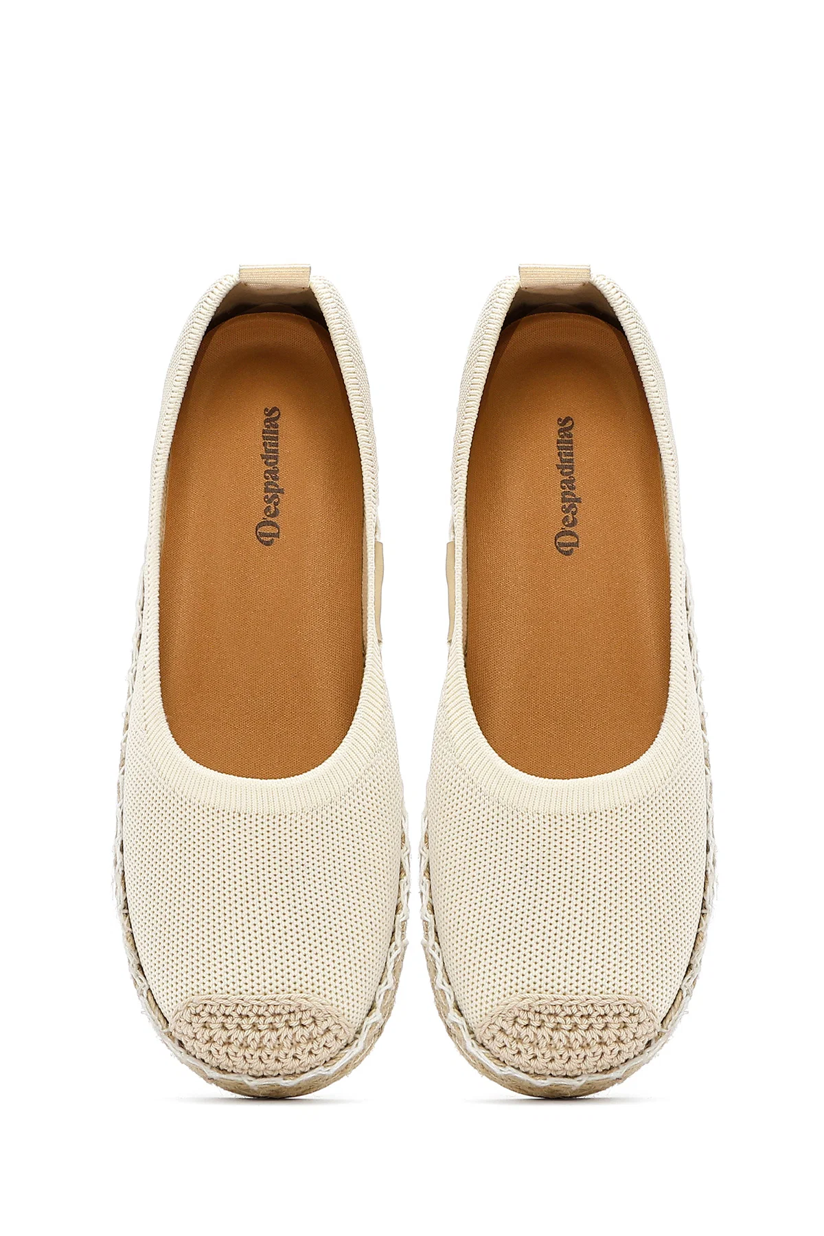 Kadın Bej Espadril - Image 7