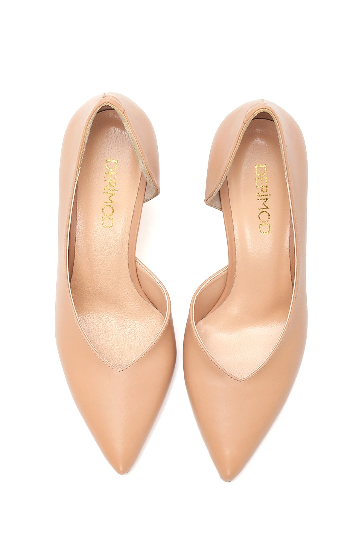 Kadın Bej Gova Stiletto - Image 6