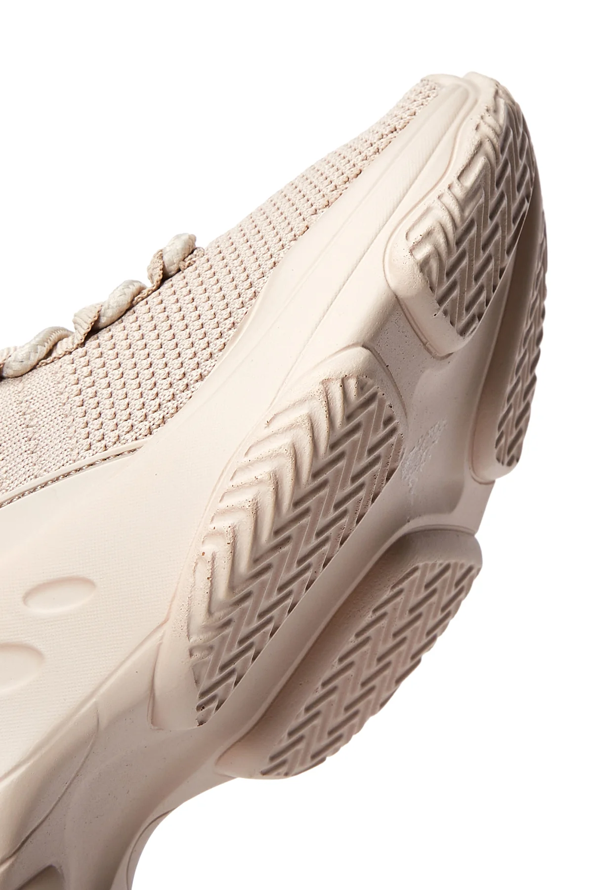 Kadın Bej Kalın Tabanlı Sneaker - Image 10