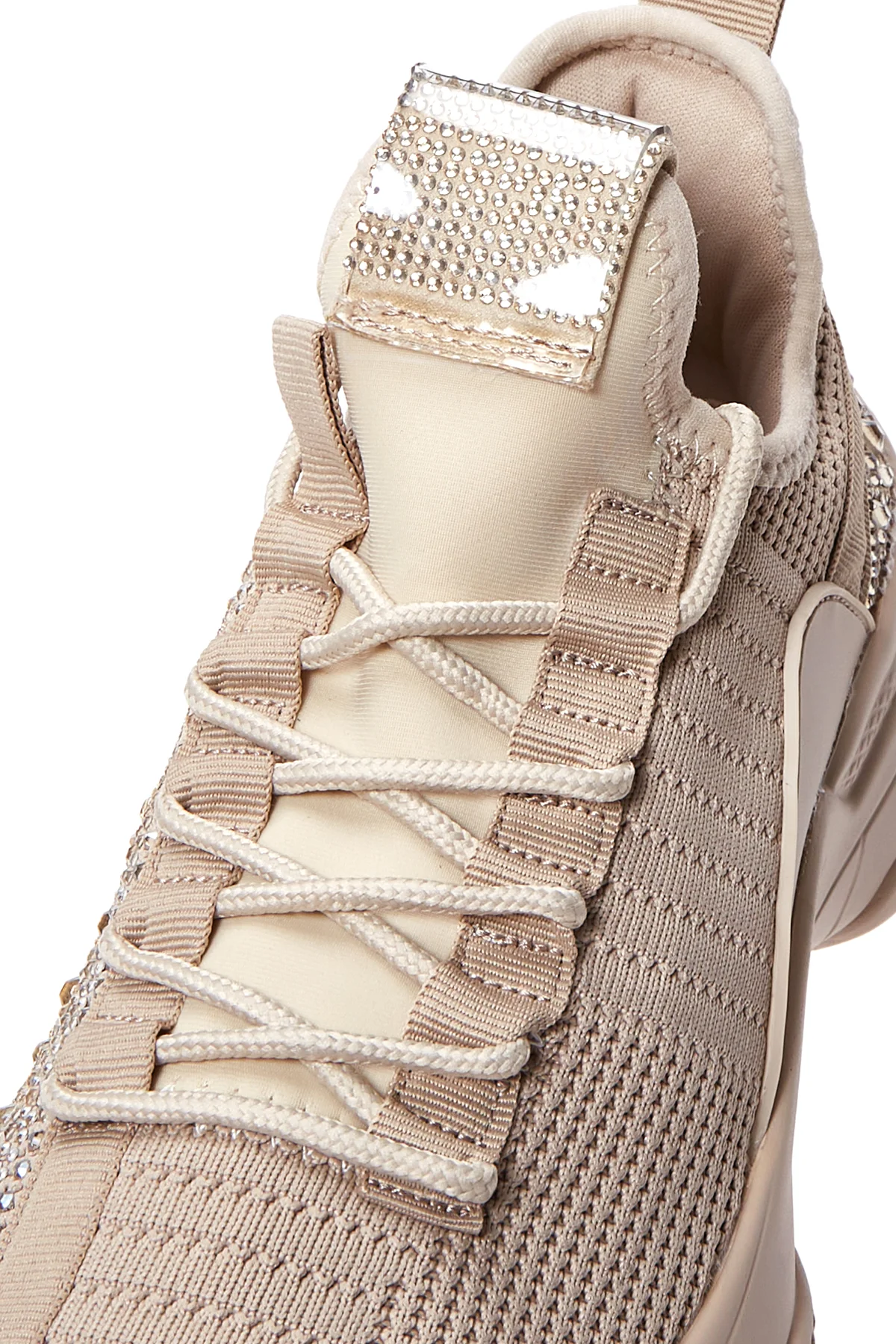 Kadın Bej Kalın Tabanlı Sneaker - Image 7
