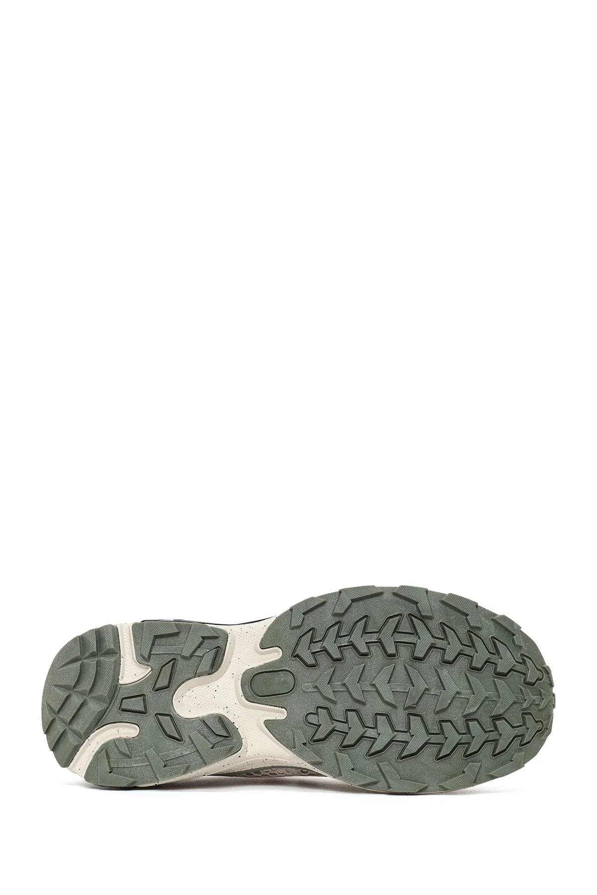 Kadın Bej Kalın Tabanlı Sneaker - Image 5