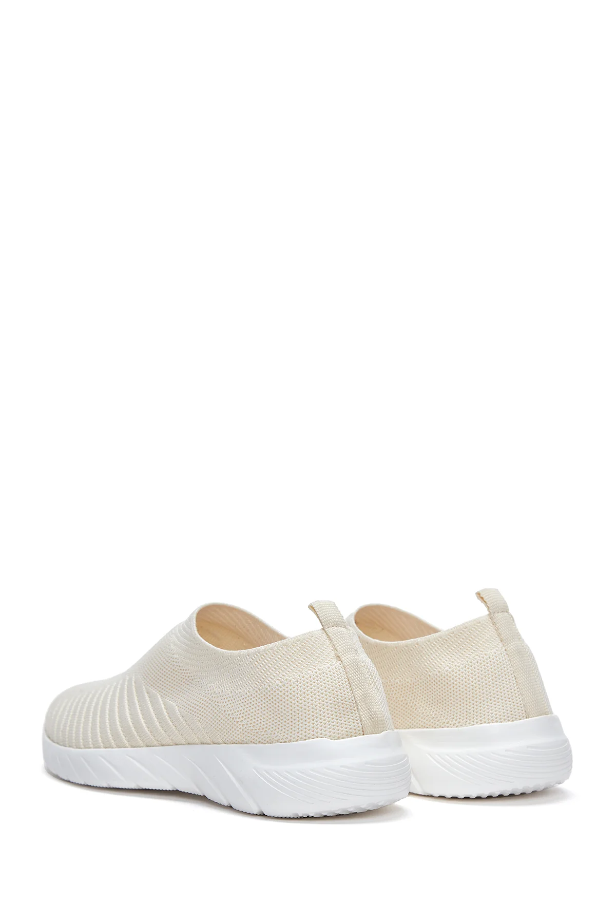 Kadın Bej Sneaker - Image 5