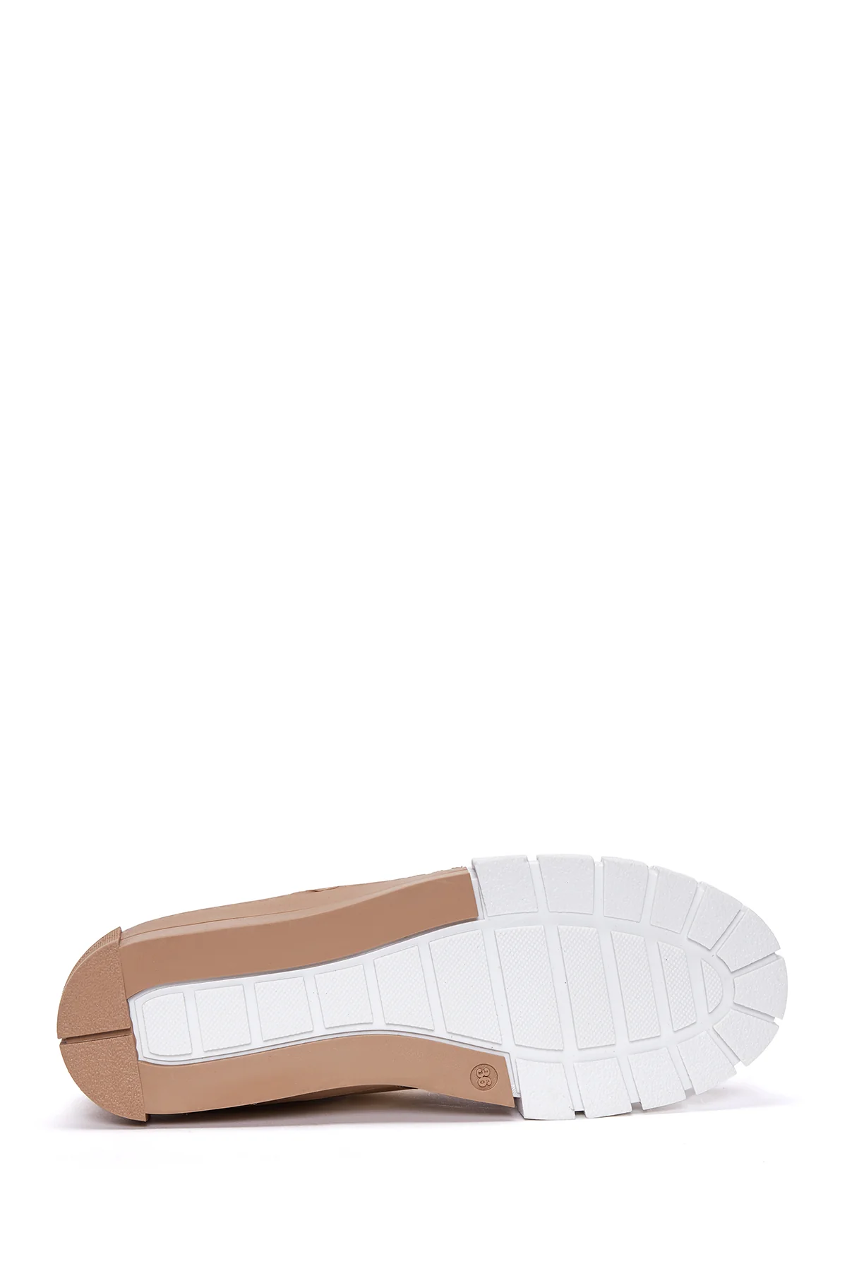 Kadın Bej Sneaker - Image 4