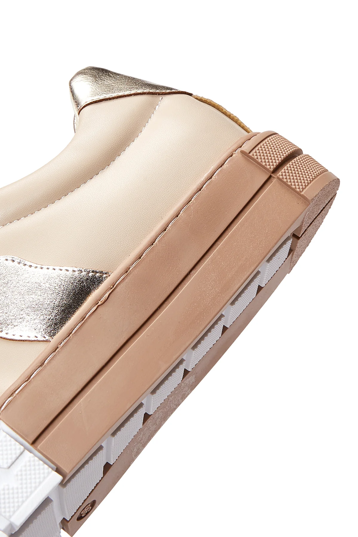 Kadın Bej Sneaker - Image 8