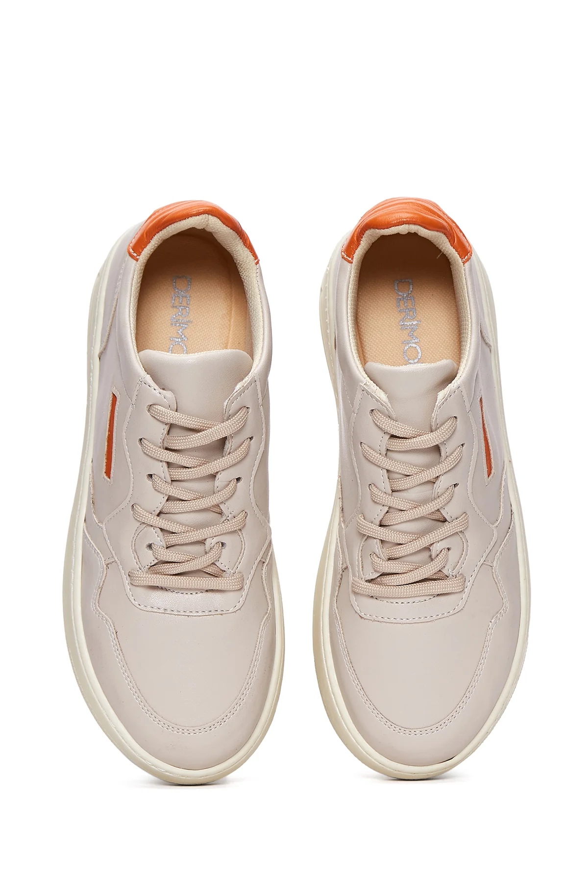 Kadın Bej Sneaker - Image 6