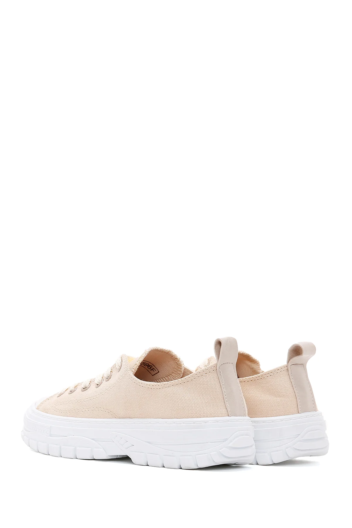 Kadın Bej Sneaker - Image 5