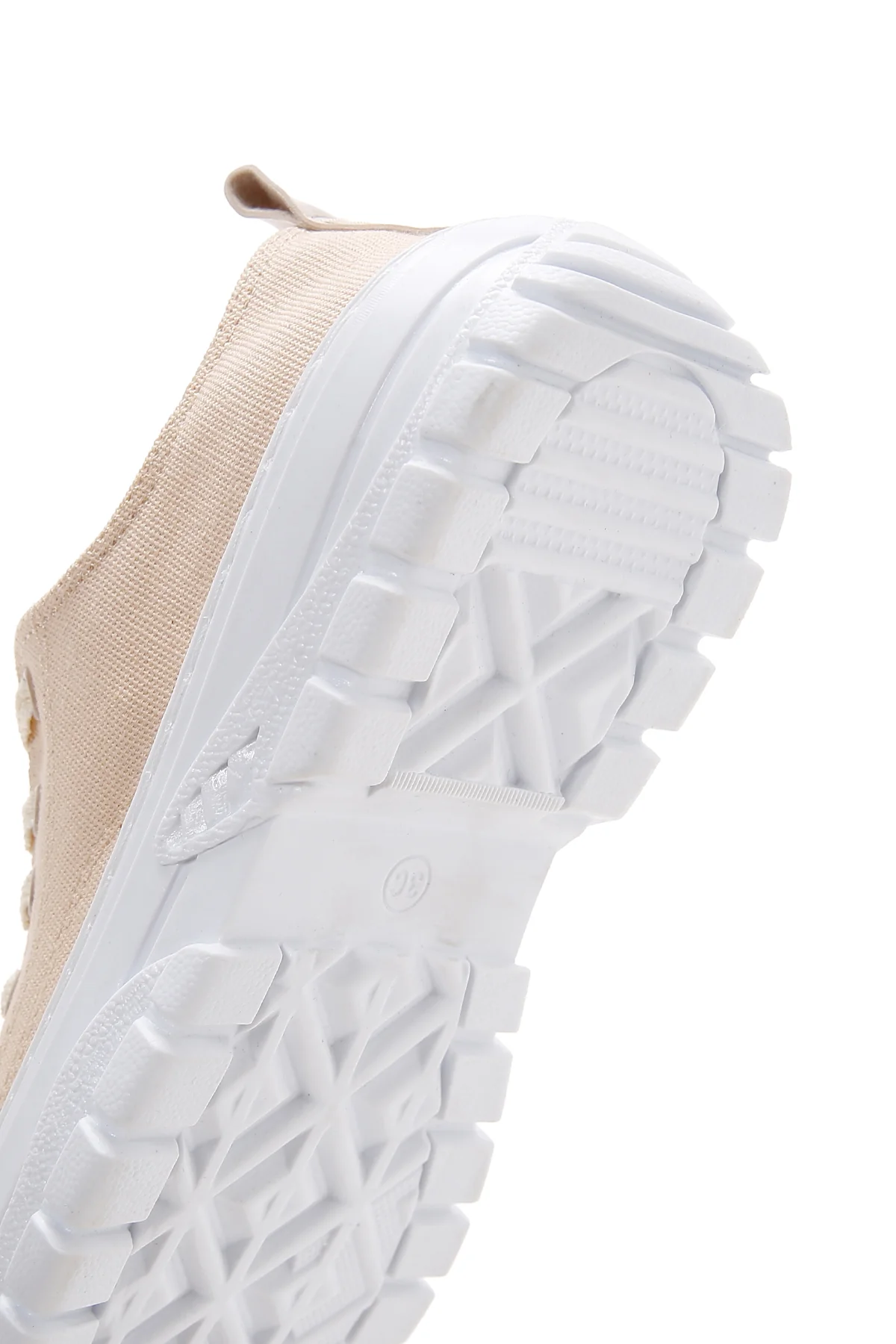 Kadın Bej Sneaker - Image 9