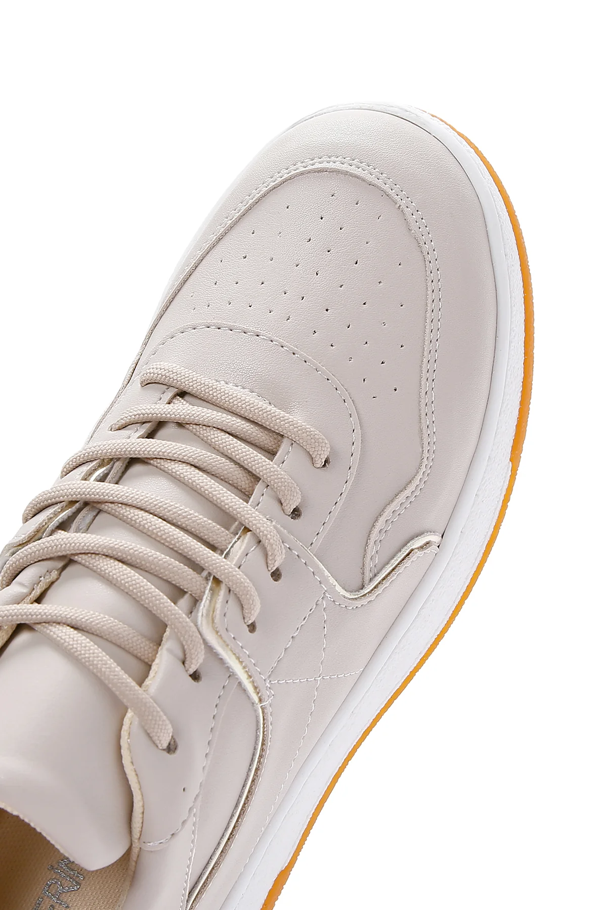 Kadın Bej Sneaker - Image 9