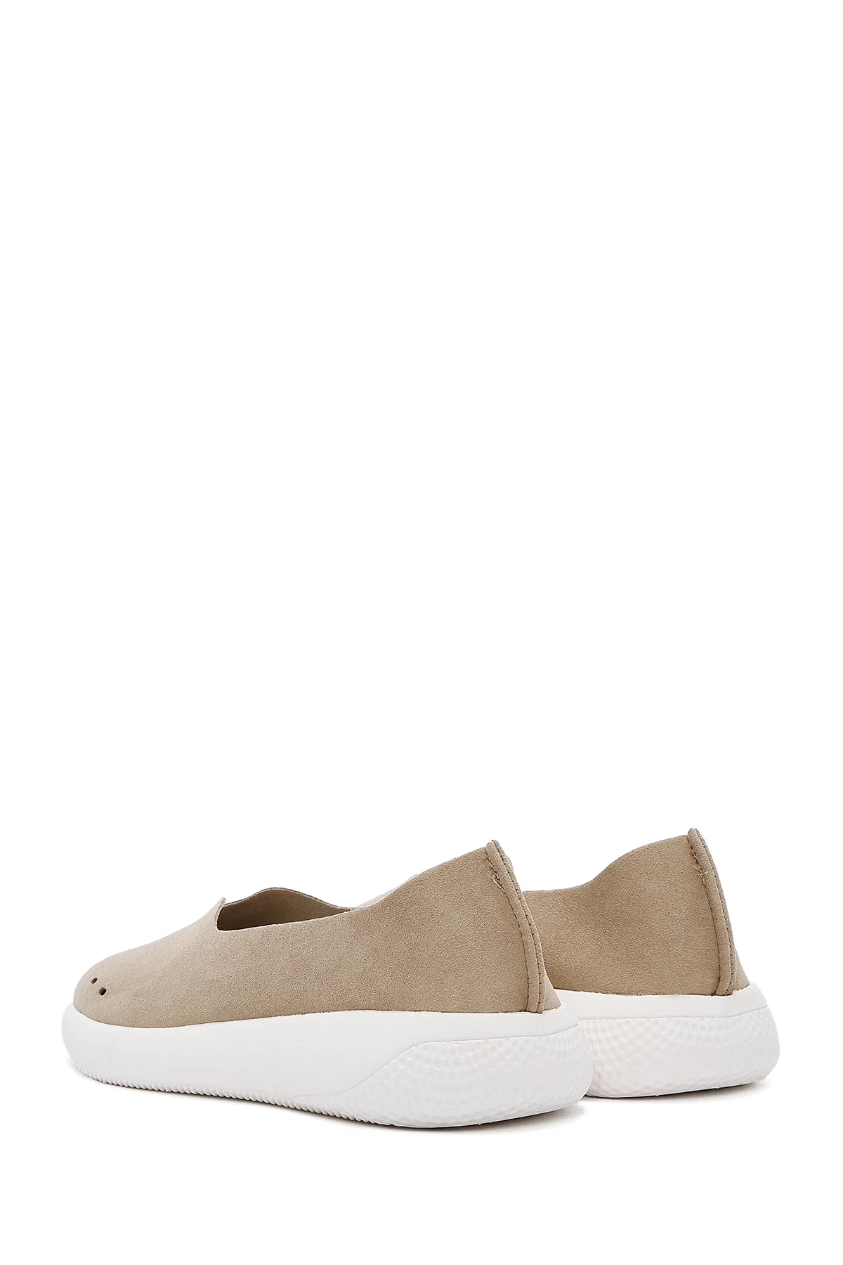 Kadın Bej Süet Espadril - Image 5