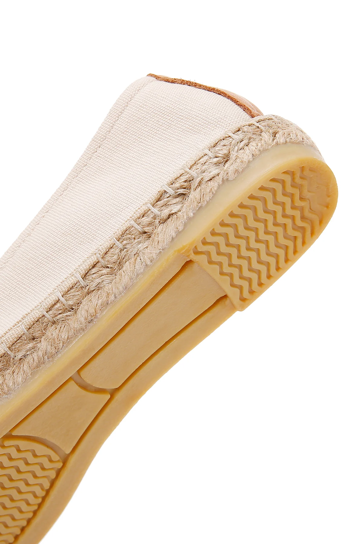 Kadın Bej Taşlı Espadril - Image 7
