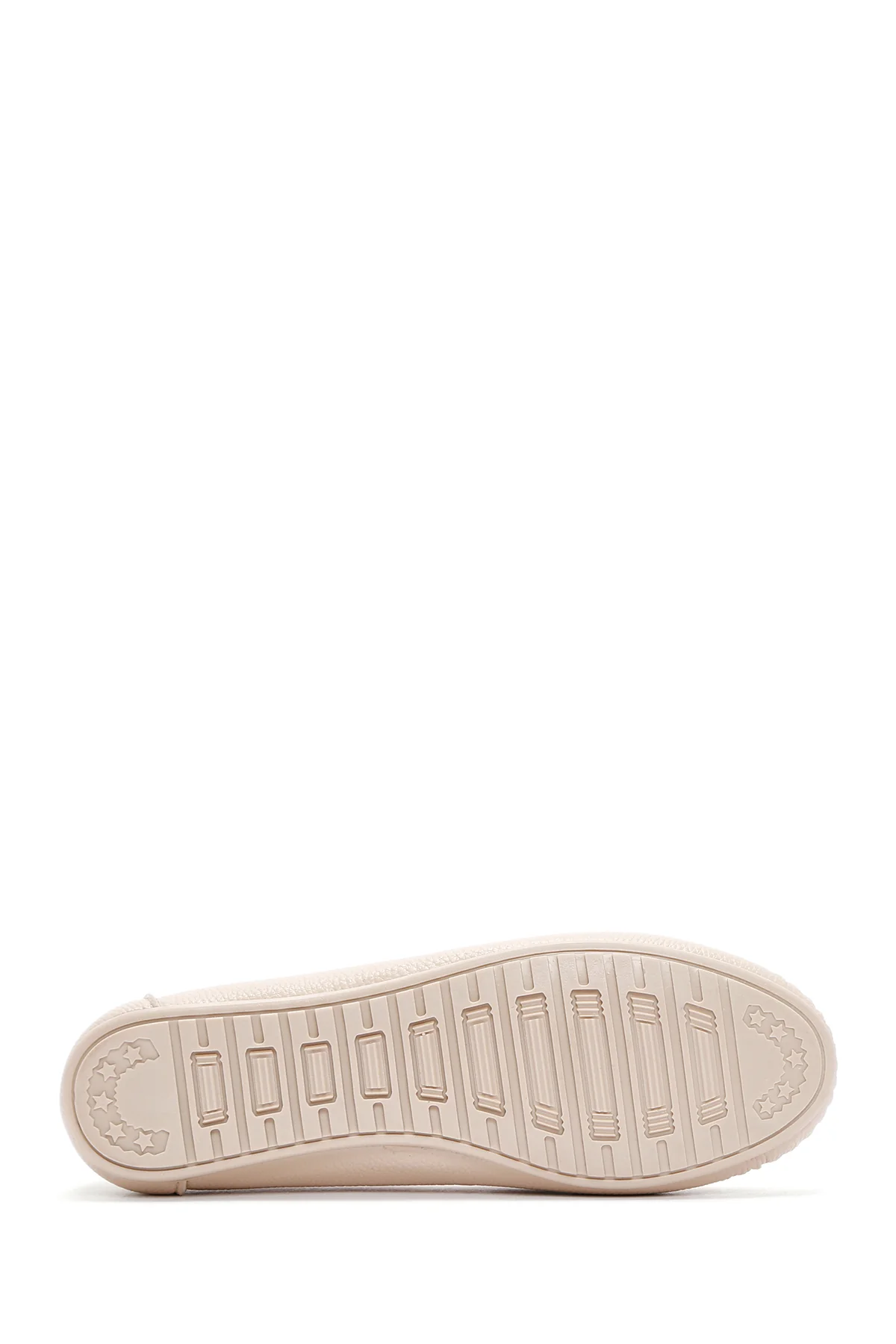 Kadın Bej Toka Detaylı Loafer - Image 4