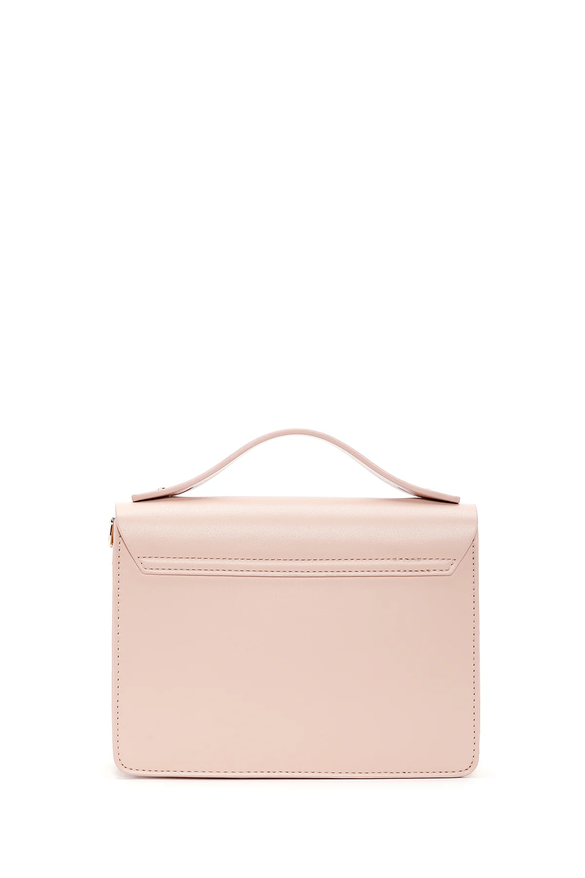 Kadın Bej Uzun Askılı Çapraz Çanta - Image 4