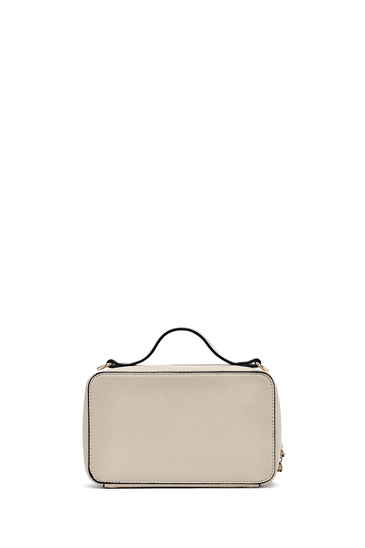 Kadın Bej Uzun Askılı Klasik Çapraz Çanta - Image 4