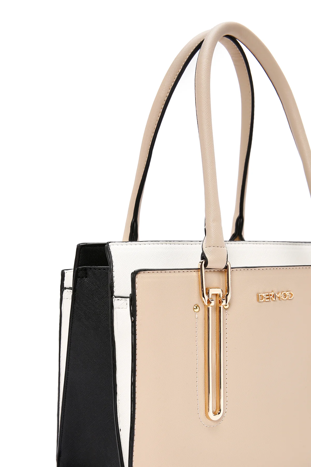 Kadın Bej Uzun Askılı Kol Çantası - Image 8