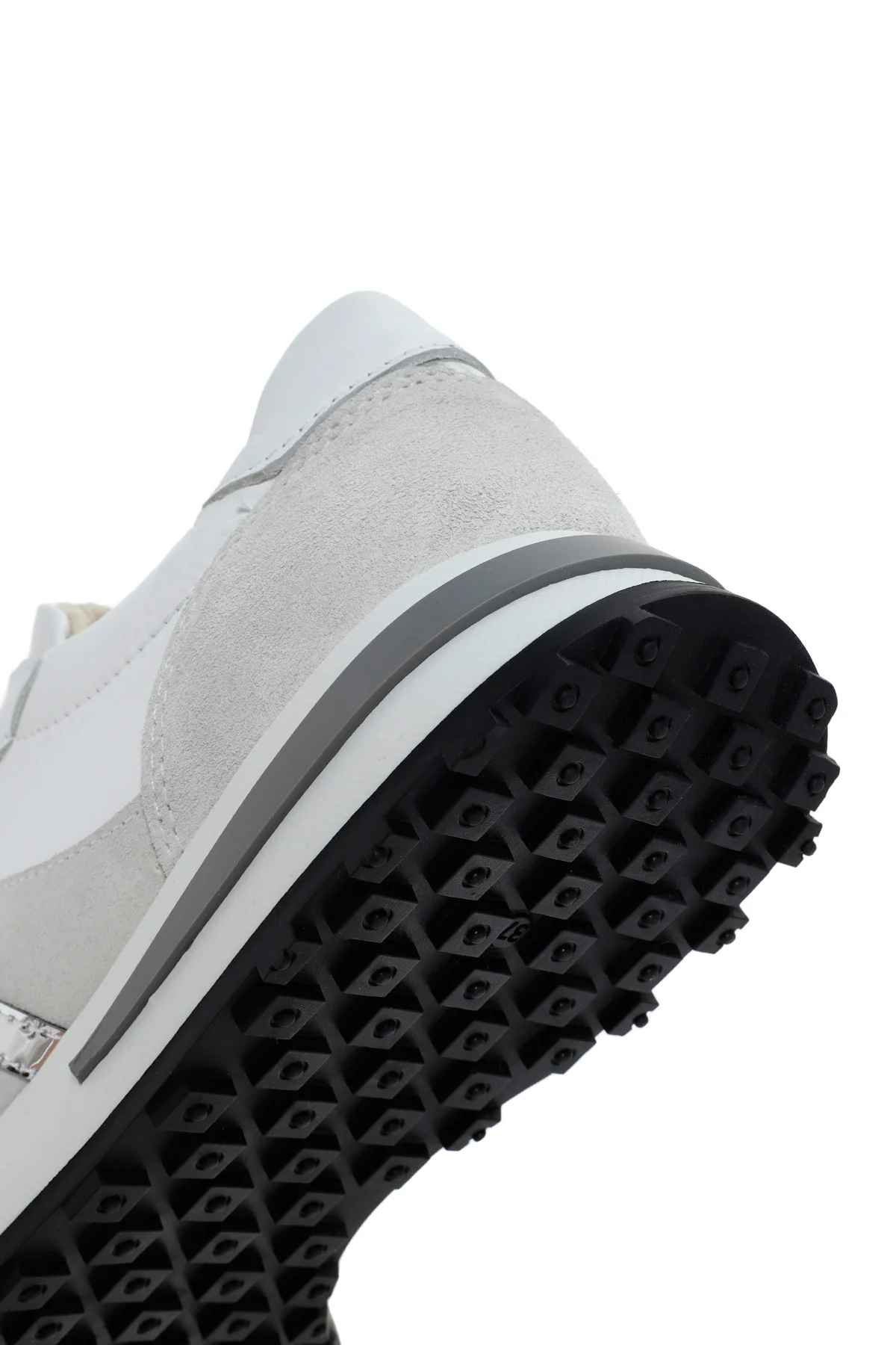 Kadın Beyaz Bağcıklı Deri Sneaker - Image 9