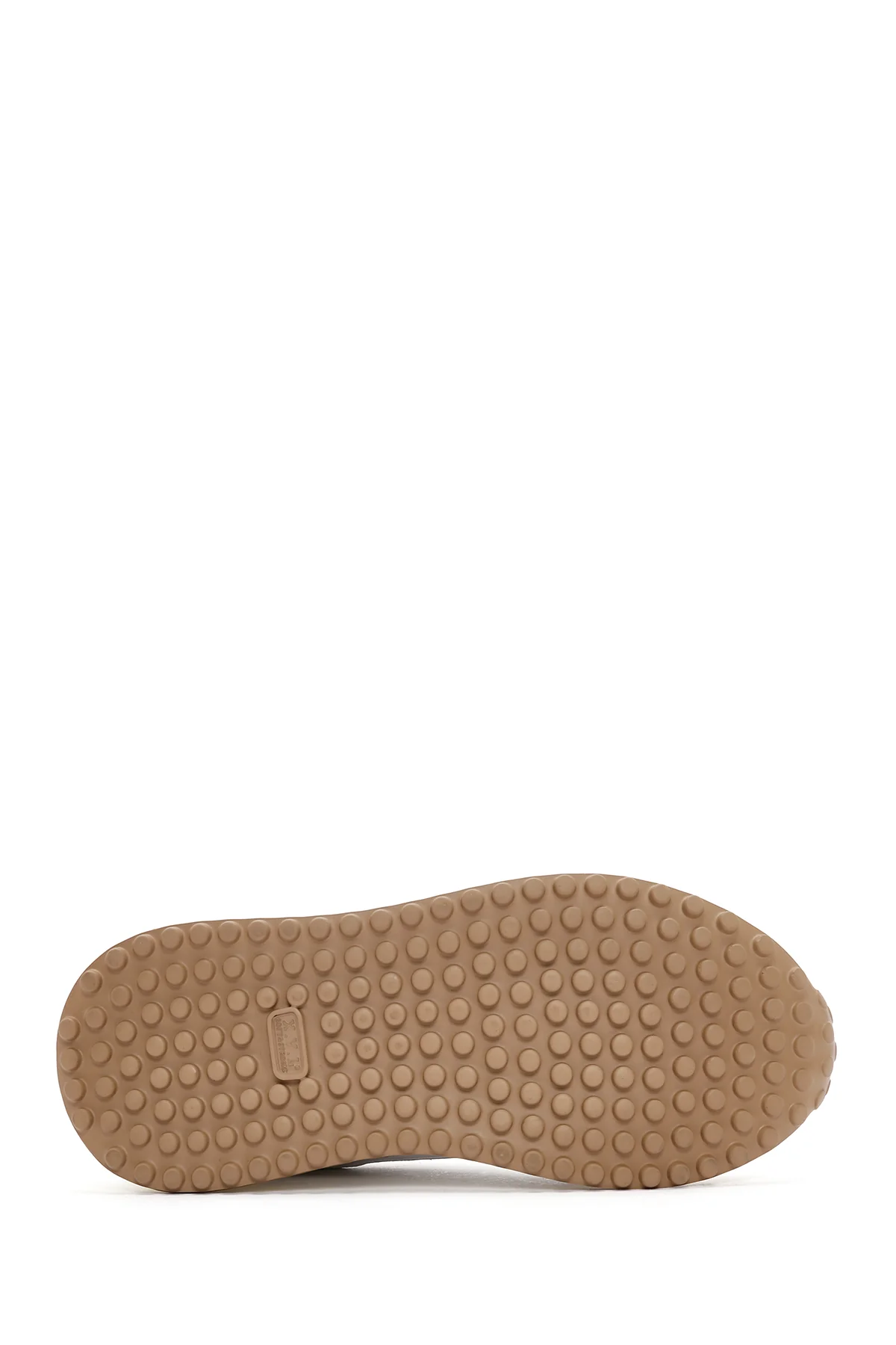 Kadın Beyaz Bağcıklı Deri Sneaker - Image 4