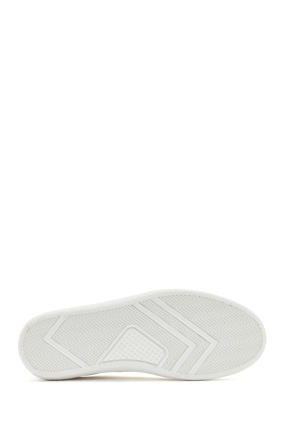 Kadın Beyaz Bağcıklı Sneaker - Image 4