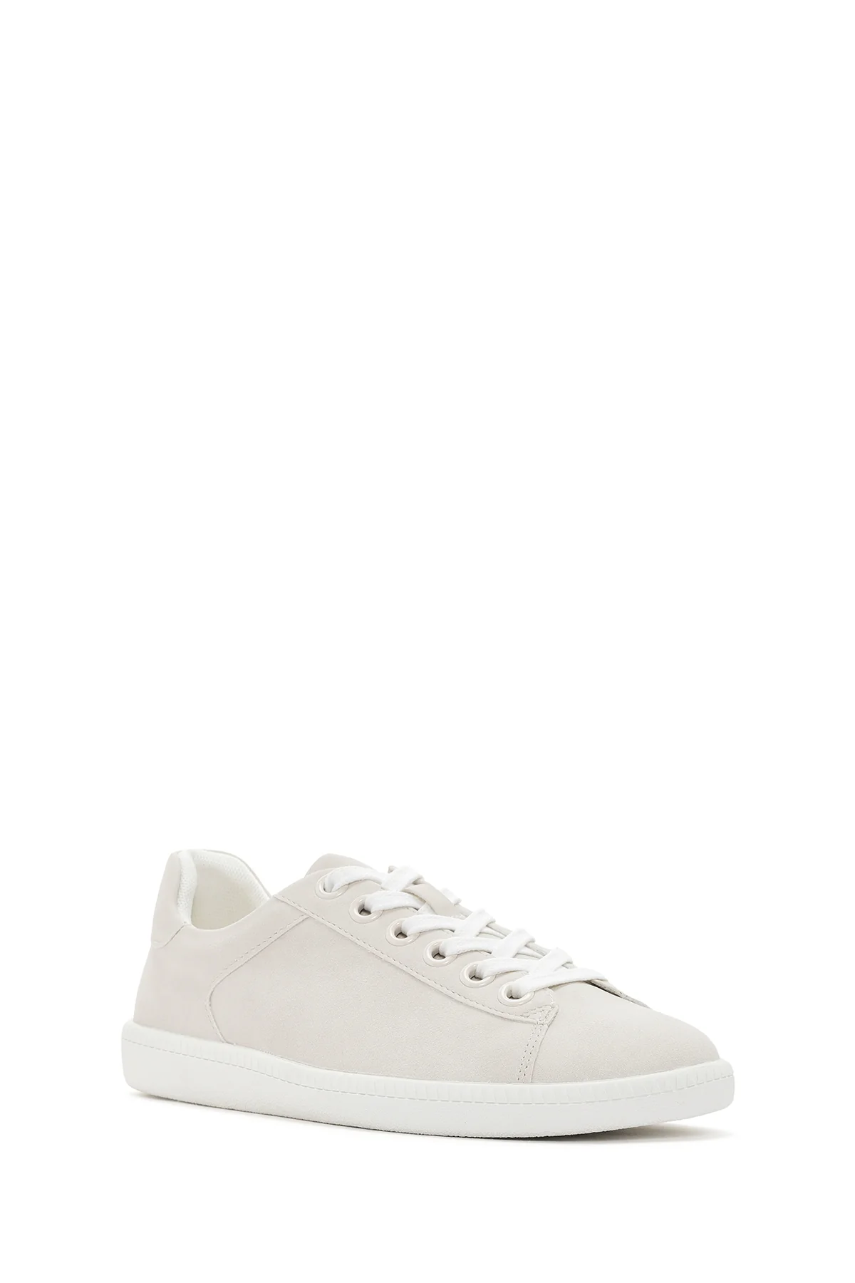 Kadın Beyaz Bağcıklı Sneaker - Image 6