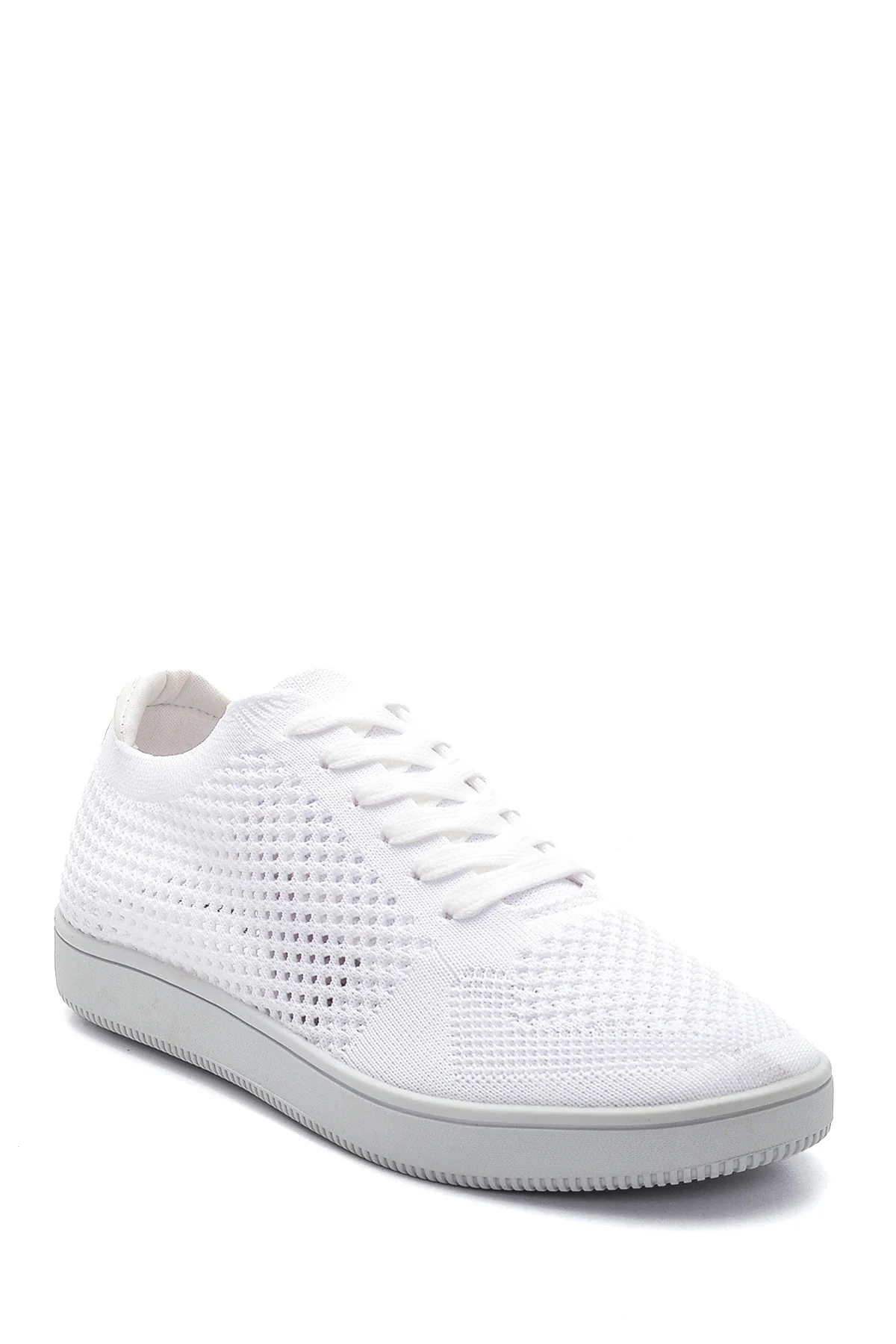 Kadın Beyaz Baskılı Sneaker - Image 3