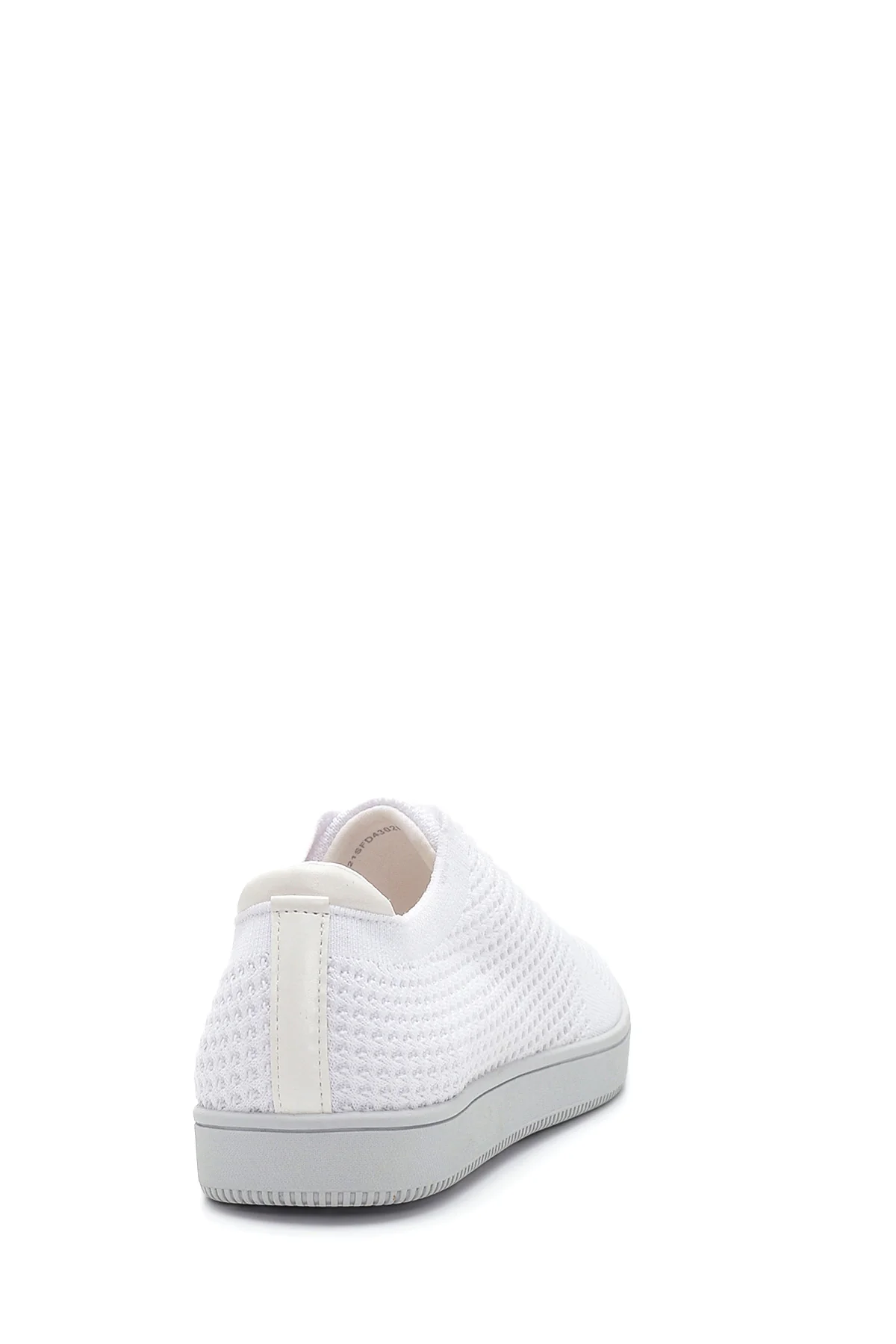 Kadın Beyaz Baskılı Sneaker - Image 5