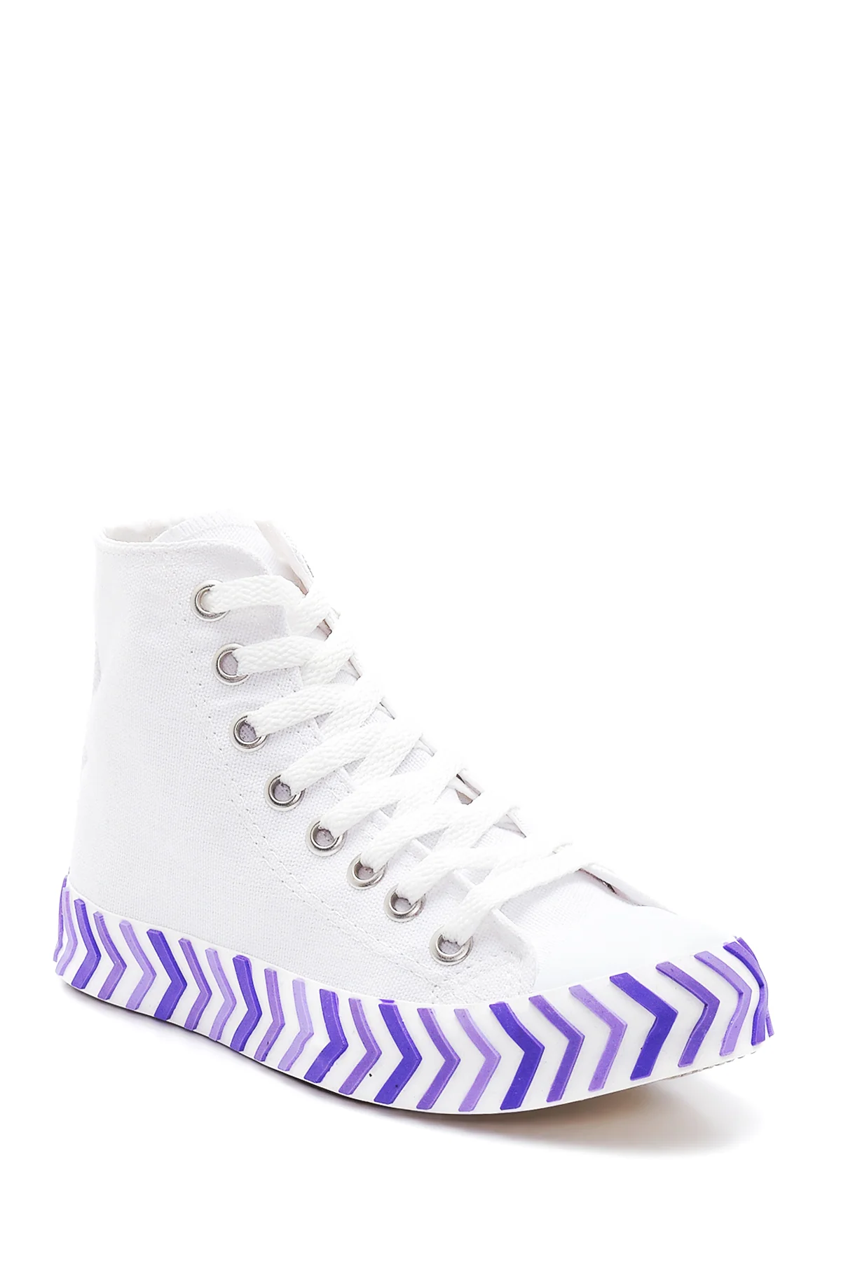 Kadın Beyaz Bilekli Sneaker - Image 3