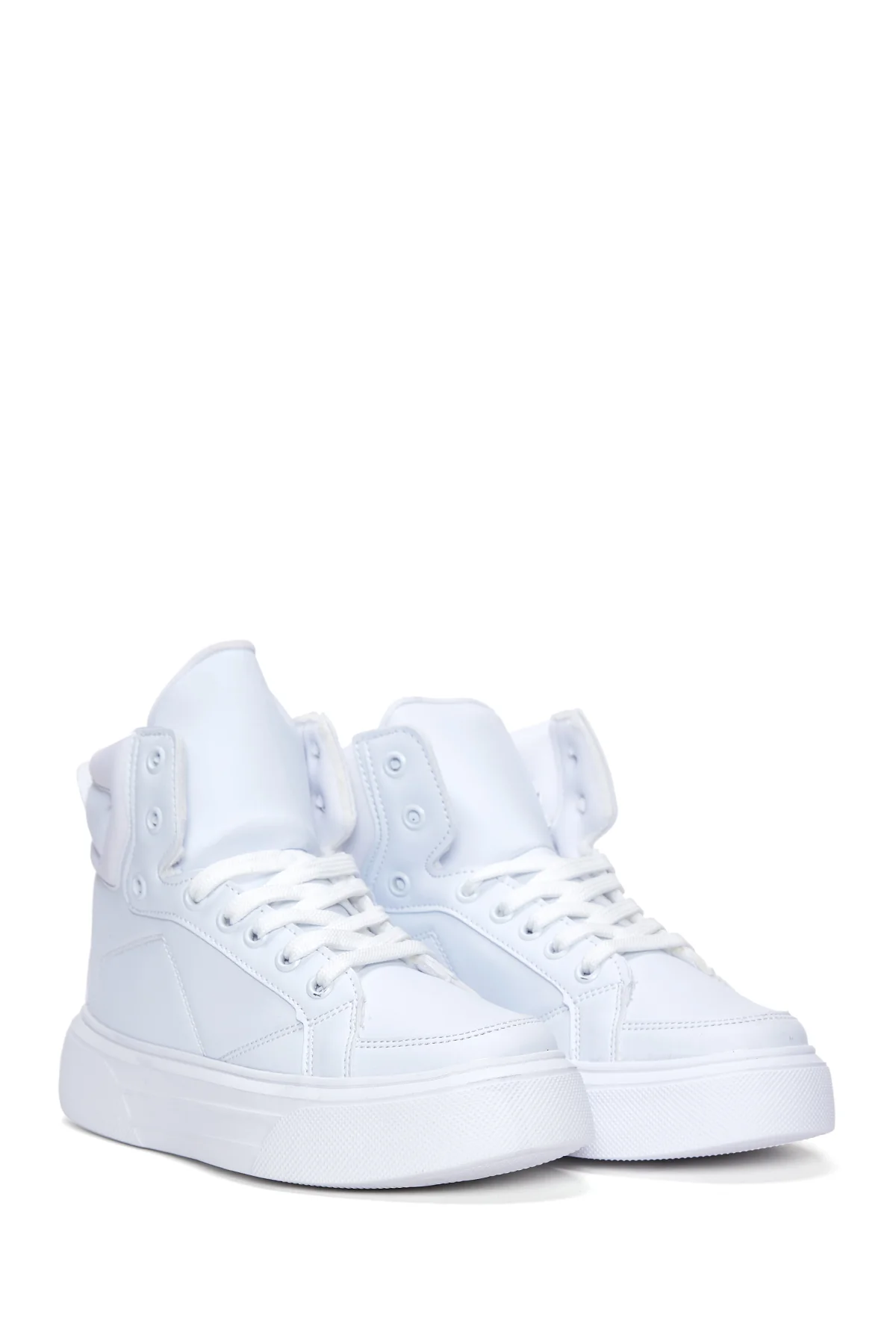 Kadın Beyaz Bilekli Sneaker - Image 3