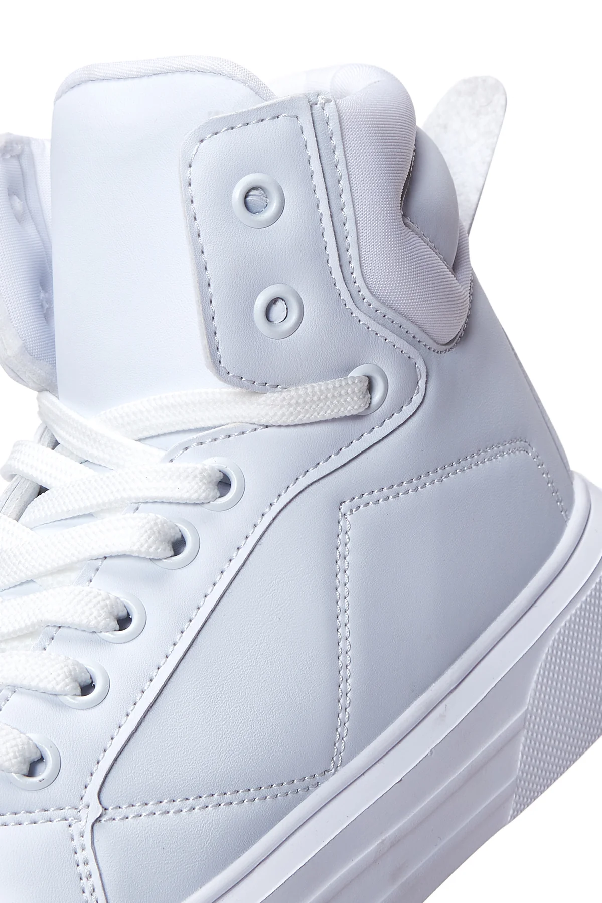 Kadın Beyaz Bilekli Sneaker - Image 8