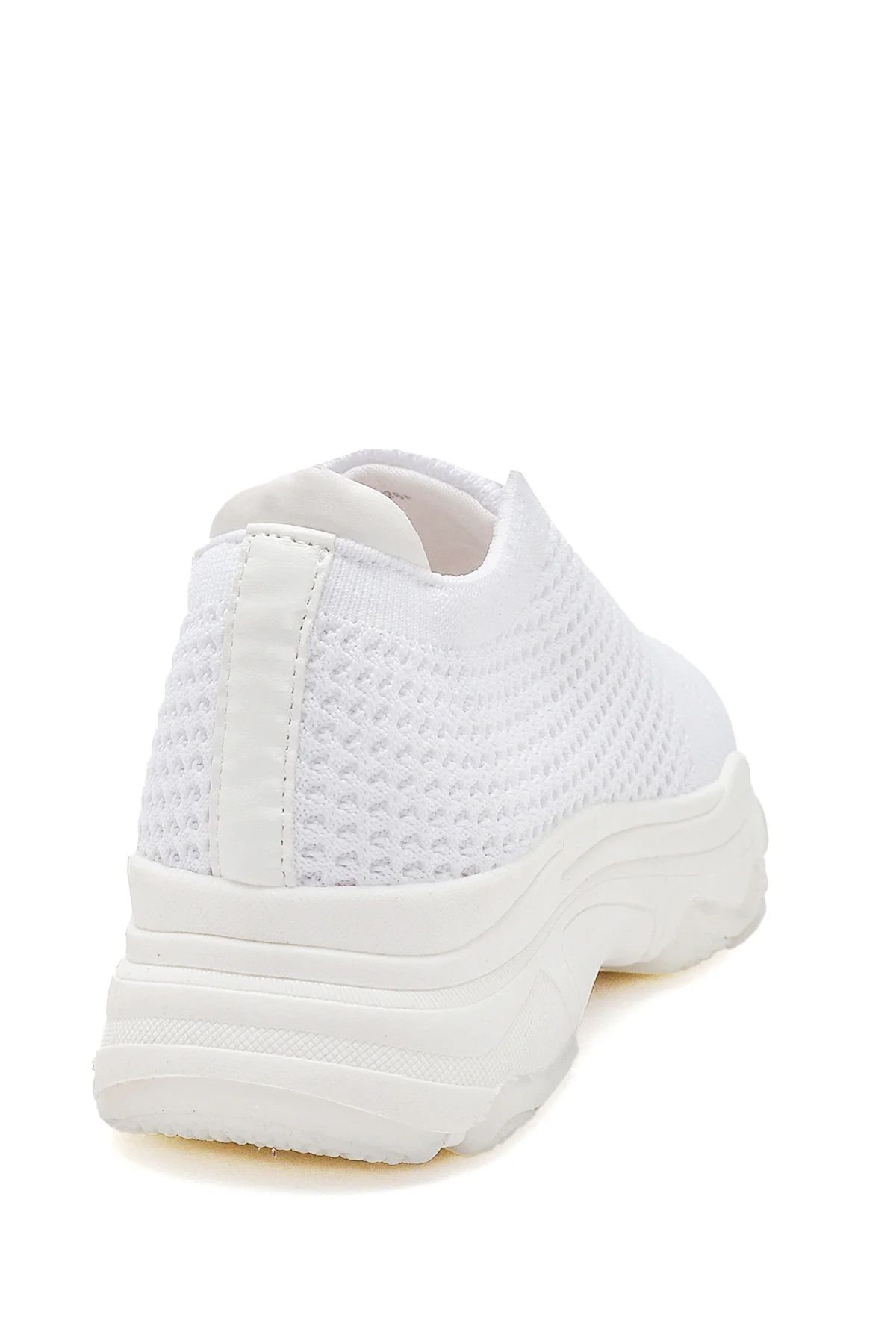 Kadın Beyaz Delikli Sneaker - Image 7
