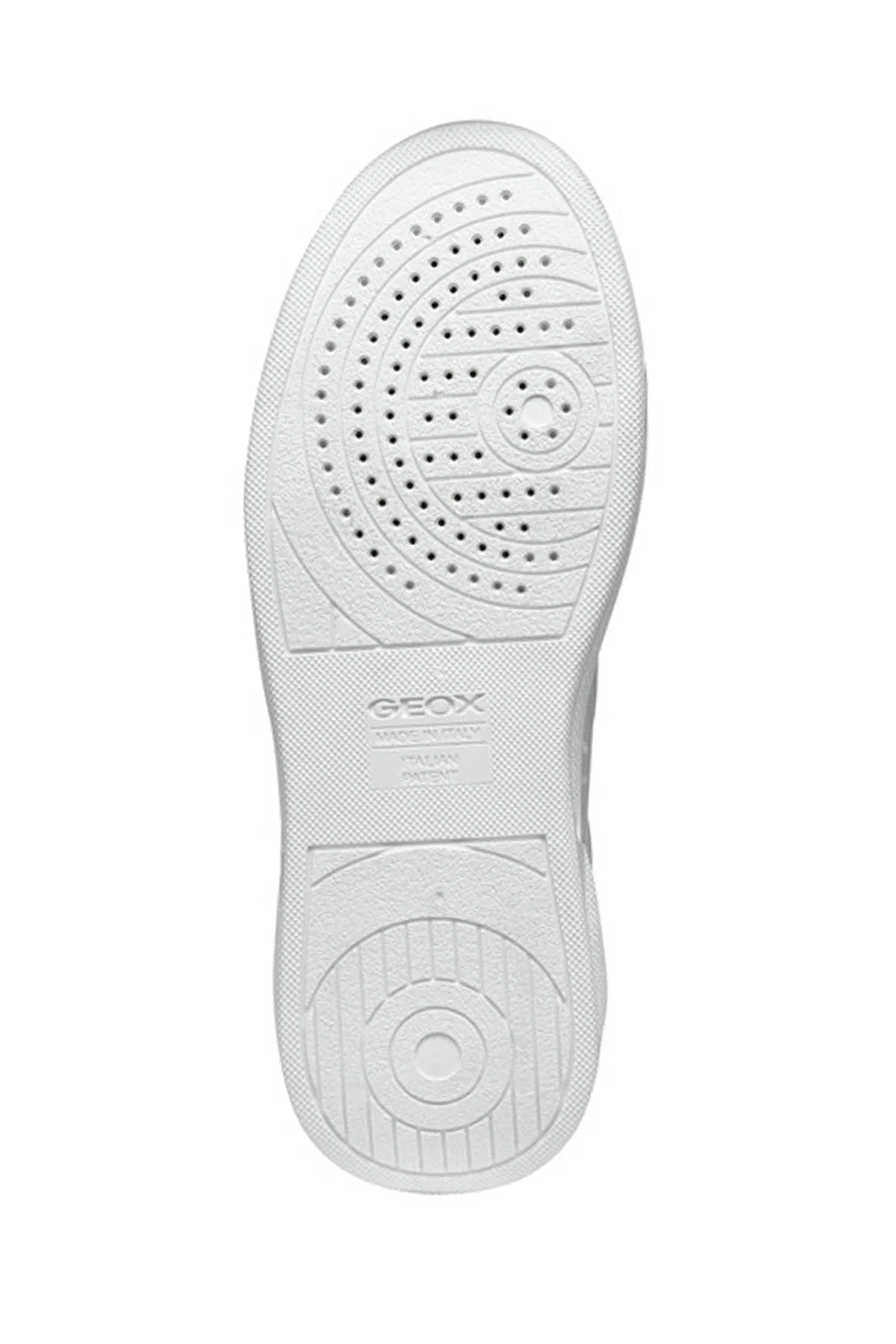 Geox Kadın Beyaz Bağcıklı Deri Sneaker - Image 6