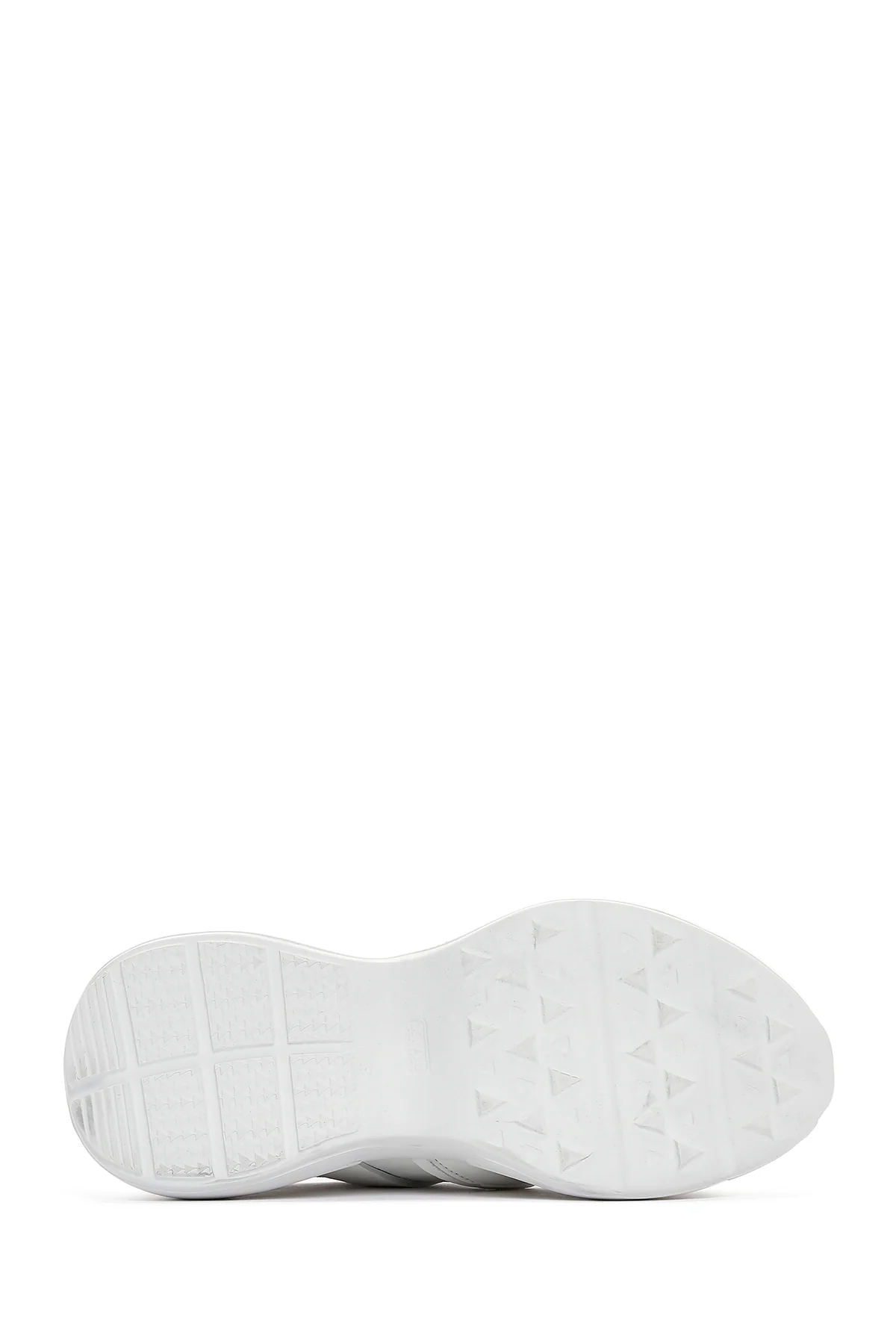 Kadın Beyaz Deri Sneaker - Image 4