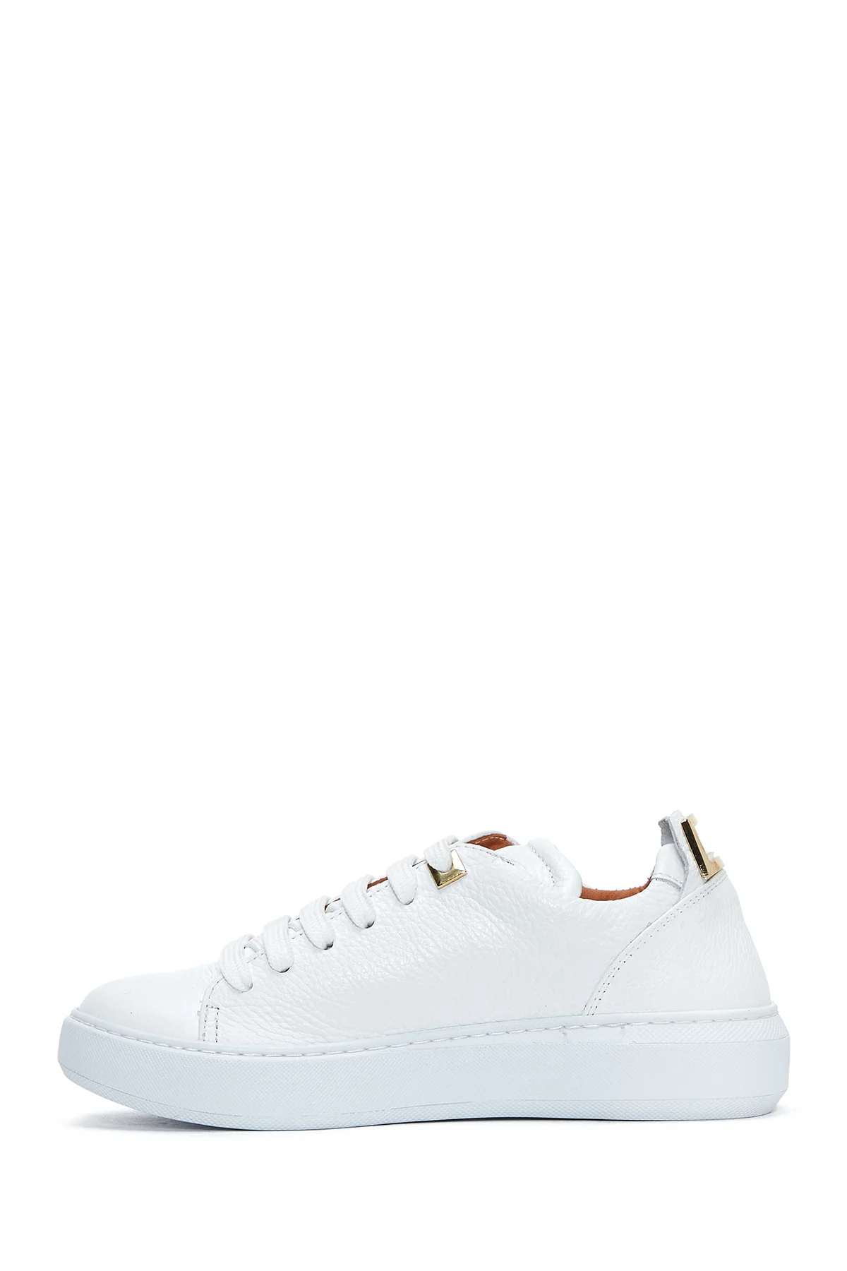 Kadın Beyaz Deri Sneaker - Image 2