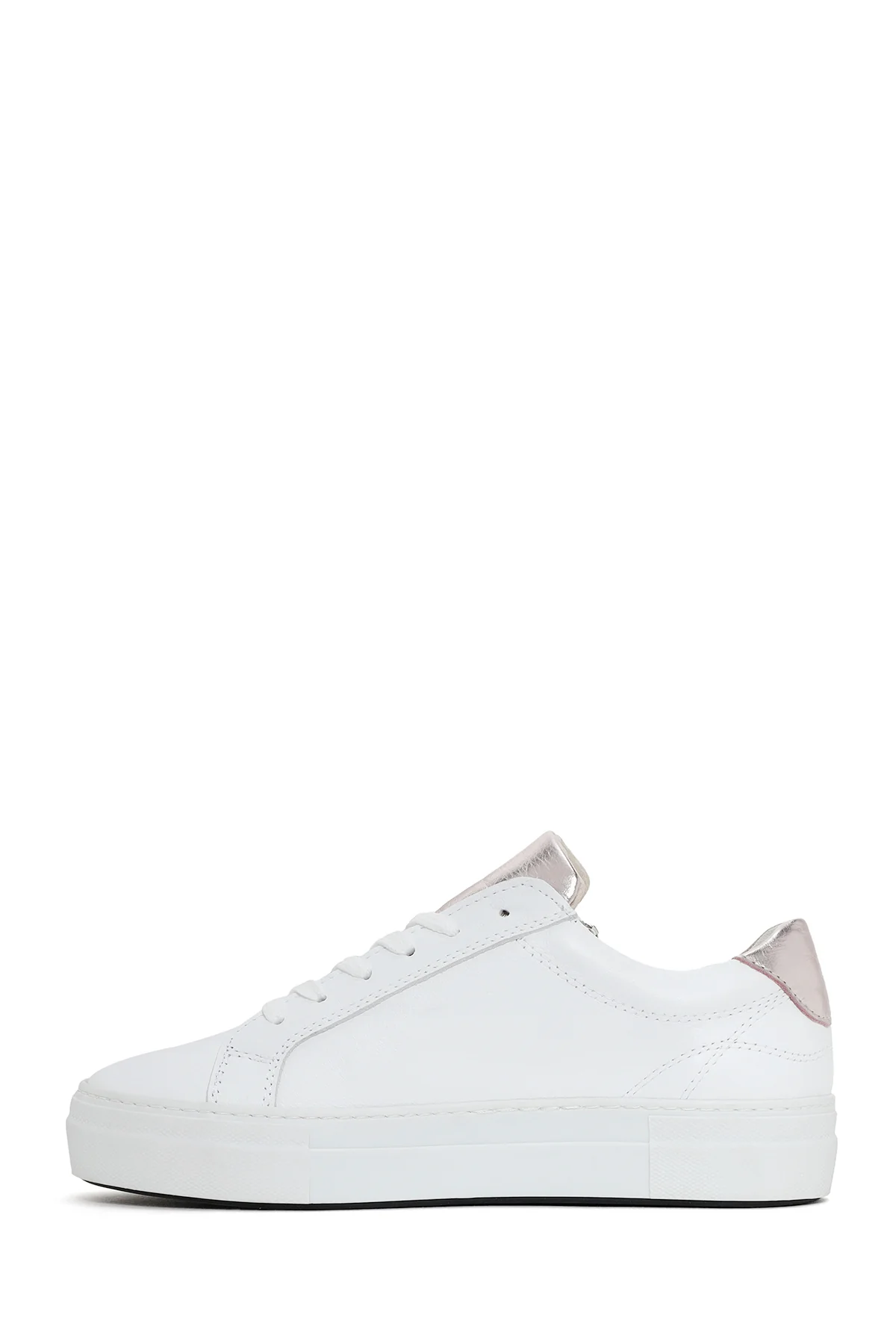 Kadın Beyaz Deri Sneaker - Image 2