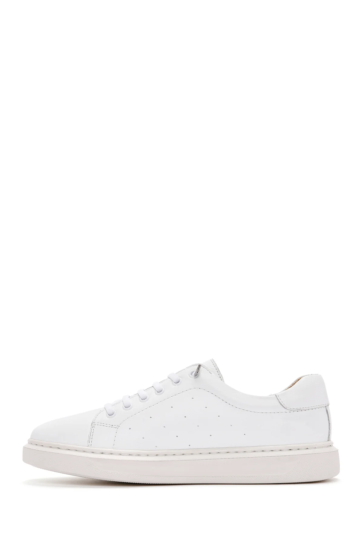 Kadın Beyaz Deri Sneaker - Image 2