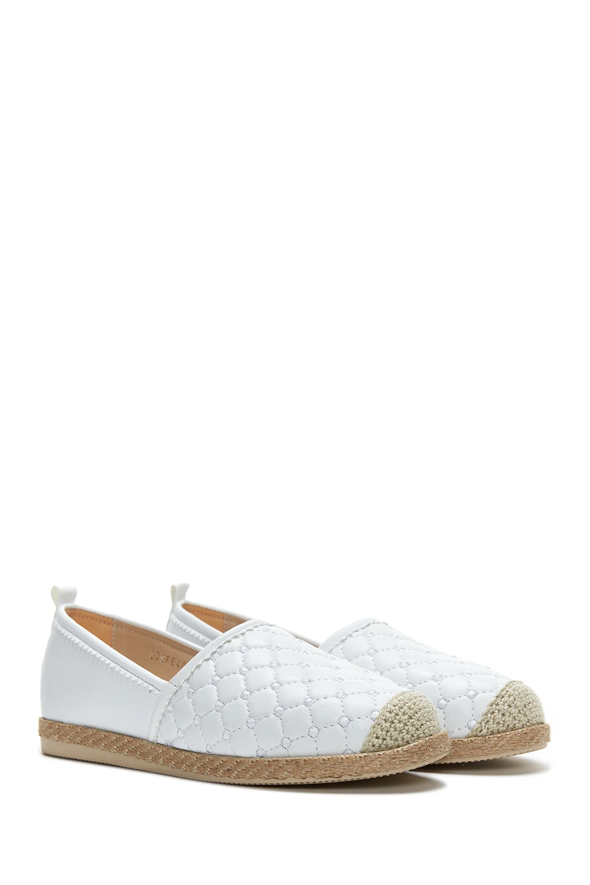 Kadın Beyaz Espadril - Image 3
