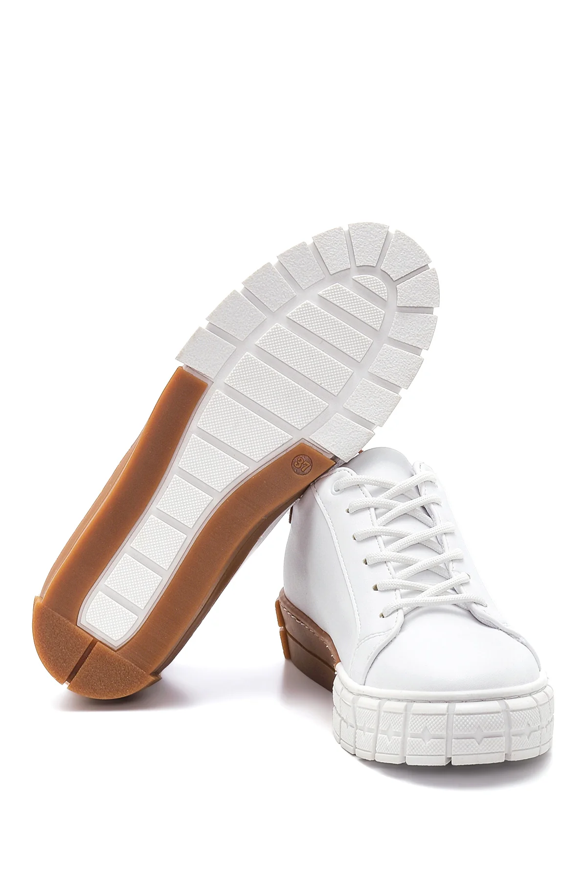 Kadın Beyaz Sneaker - Image 4