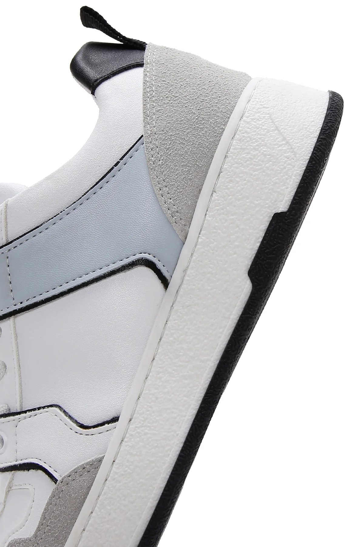 Kadın Beyaz Süet Detaylı Sneaker - Image 8