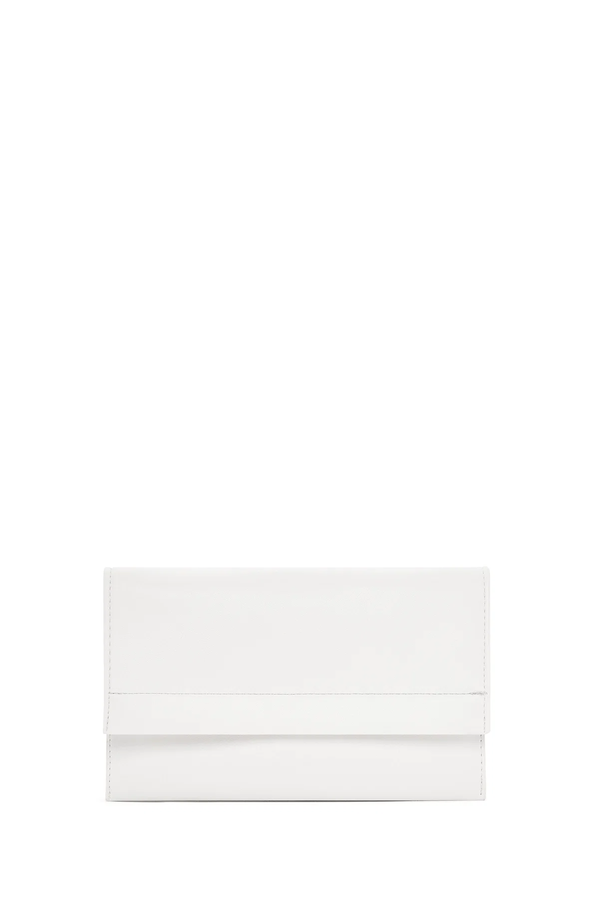 Kadın Beyaz Uzun Askılı Çapraz Çanta - Image 3