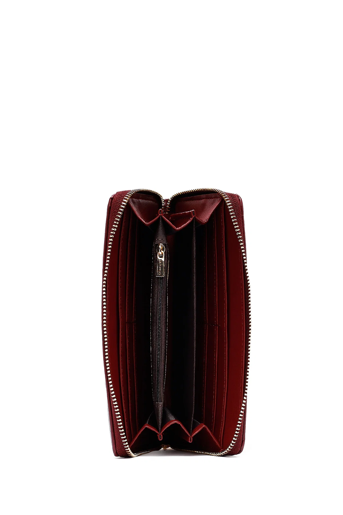 Kadın Bordo Baskılı Cüzdan - Image 6