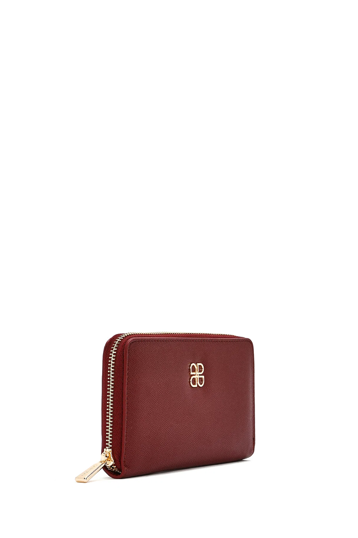 Kadın Bordo Baskılı Cüzdan - Image 4