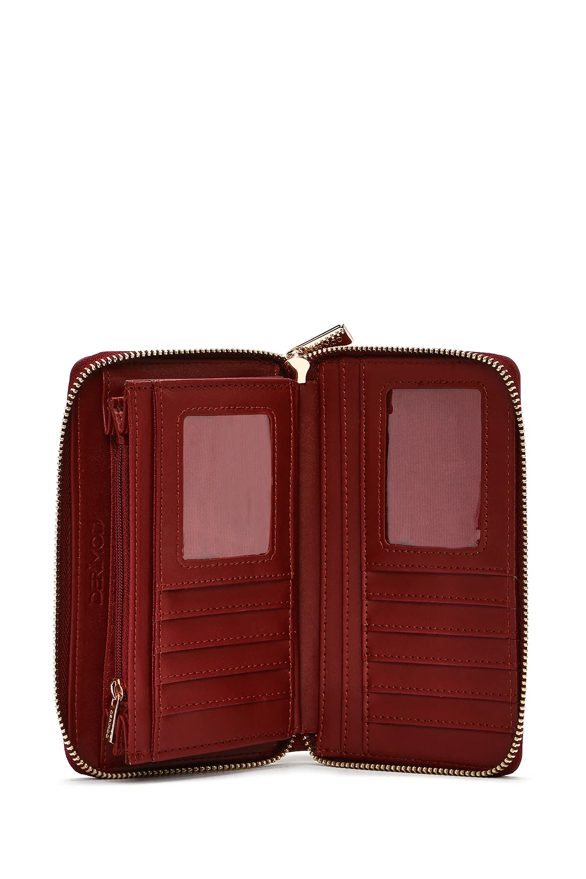 Kadın Bordo Baskılı Cüzdan - Image 5