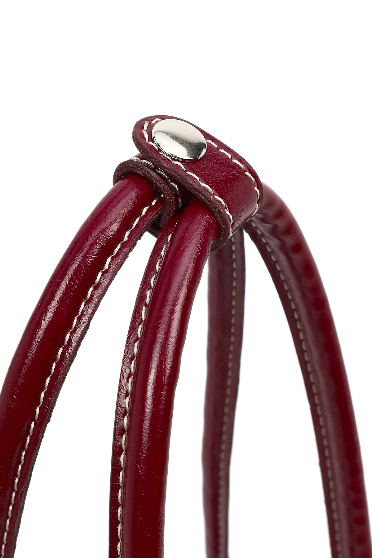 Kadın Bordo Kol Çantası - Image 8