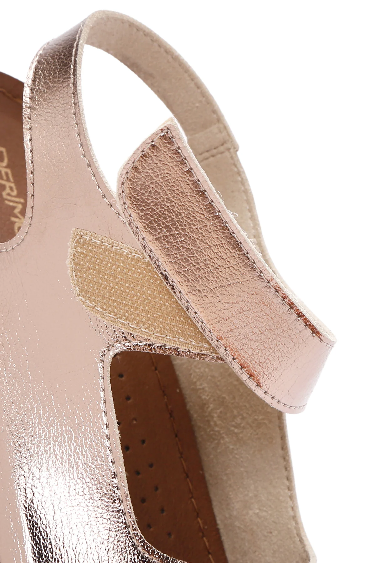 Kadın Bronz Bantlı Comfort Sandalet - Image 10