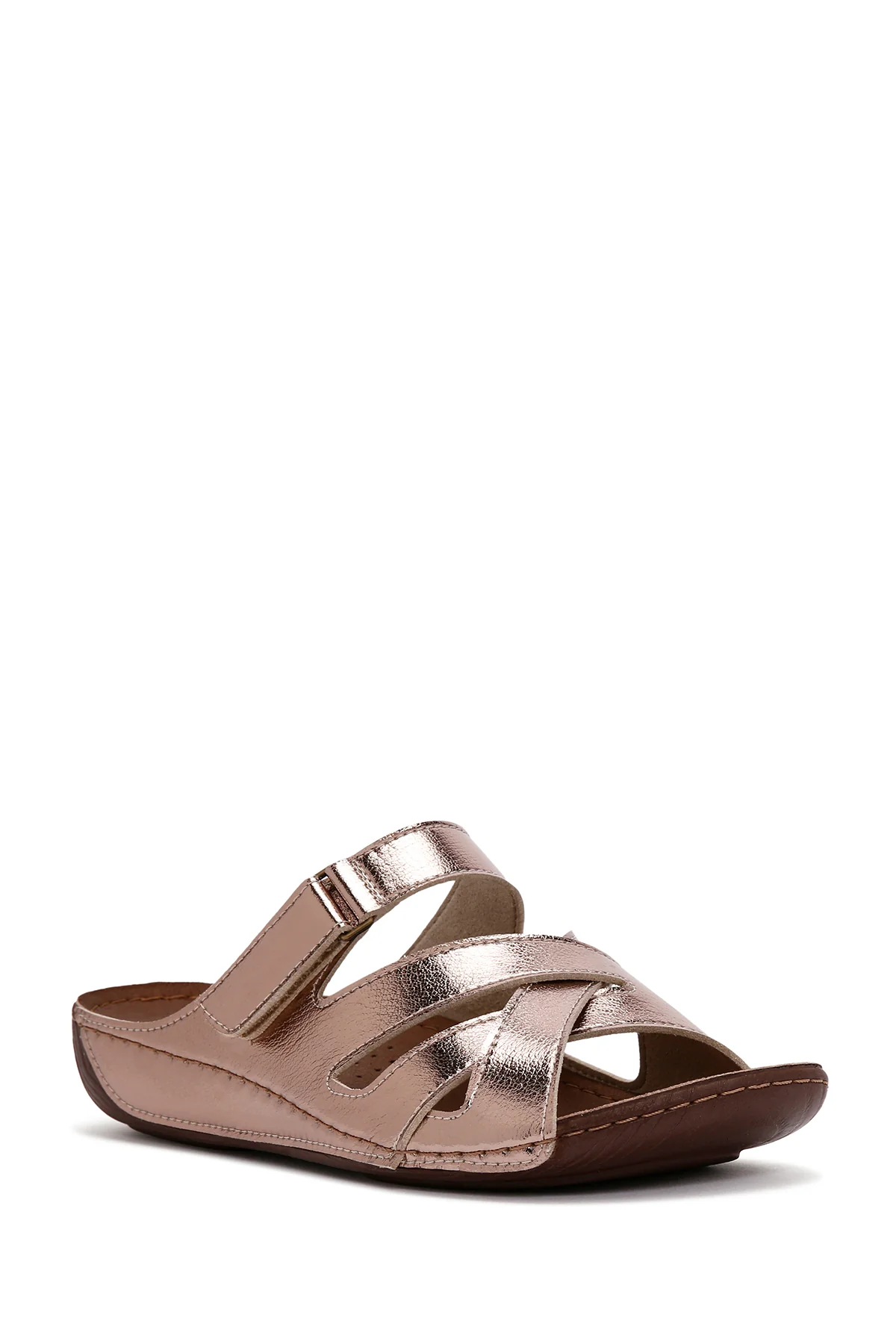Kadın Bronz Comfort Terlik - Image 6