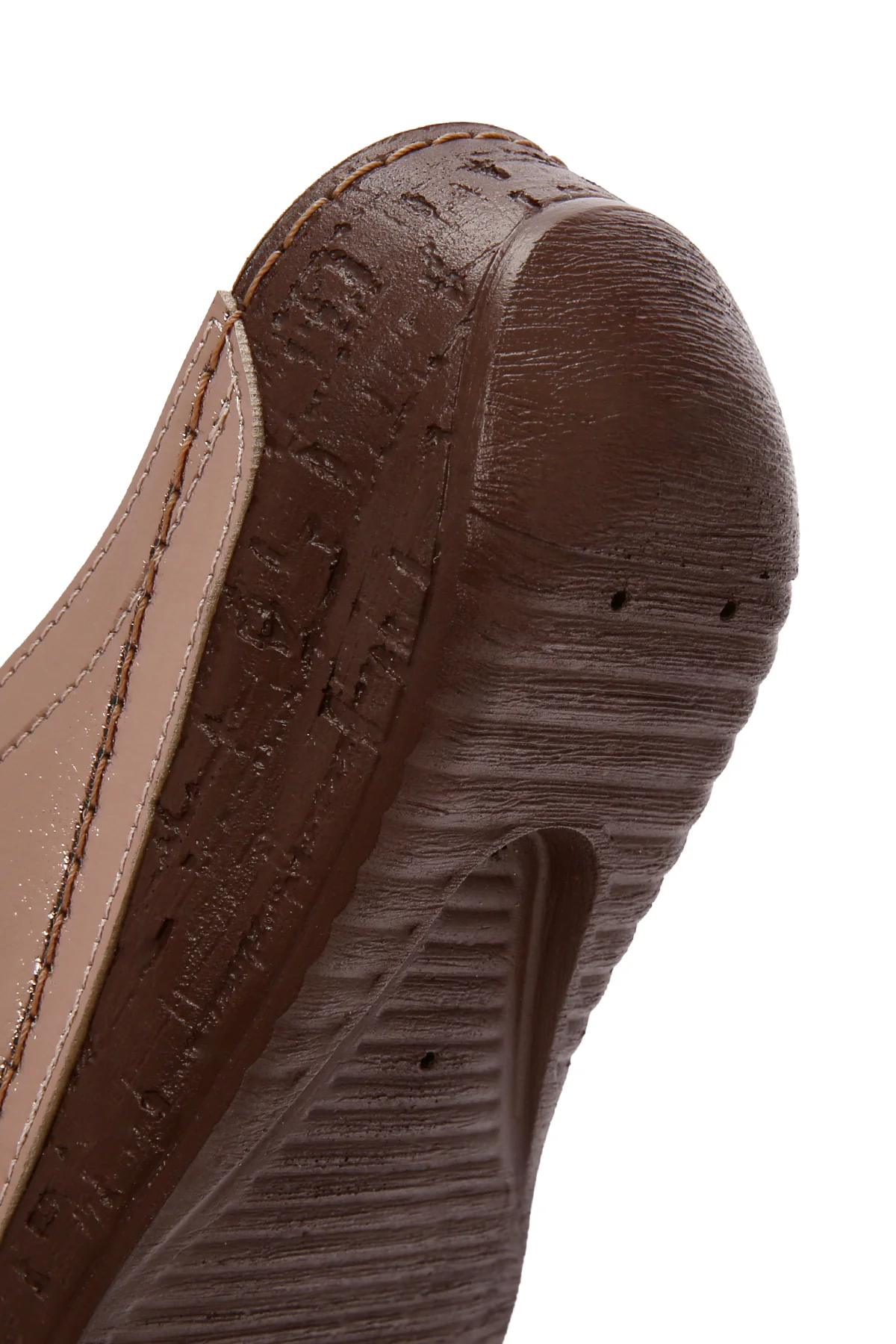 Kadın Bronz Kalın Tabanlı Comfort Terlik - Image 8