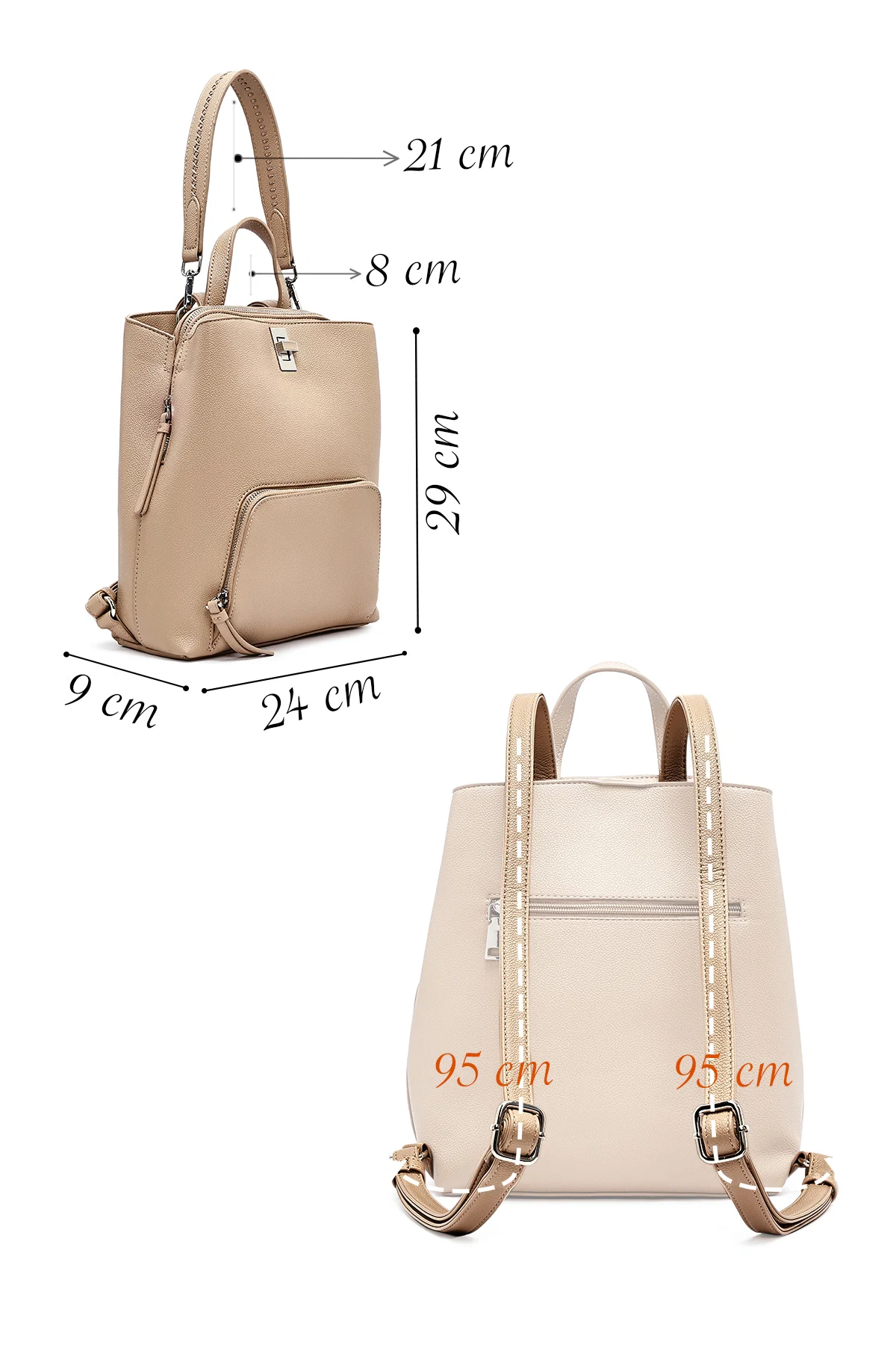 Kadın Camel Sırt Çantası - Image 2