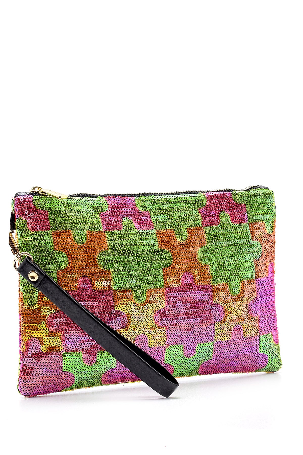 Kadın Çok Renkli Suni Deri Portföy - Image 2