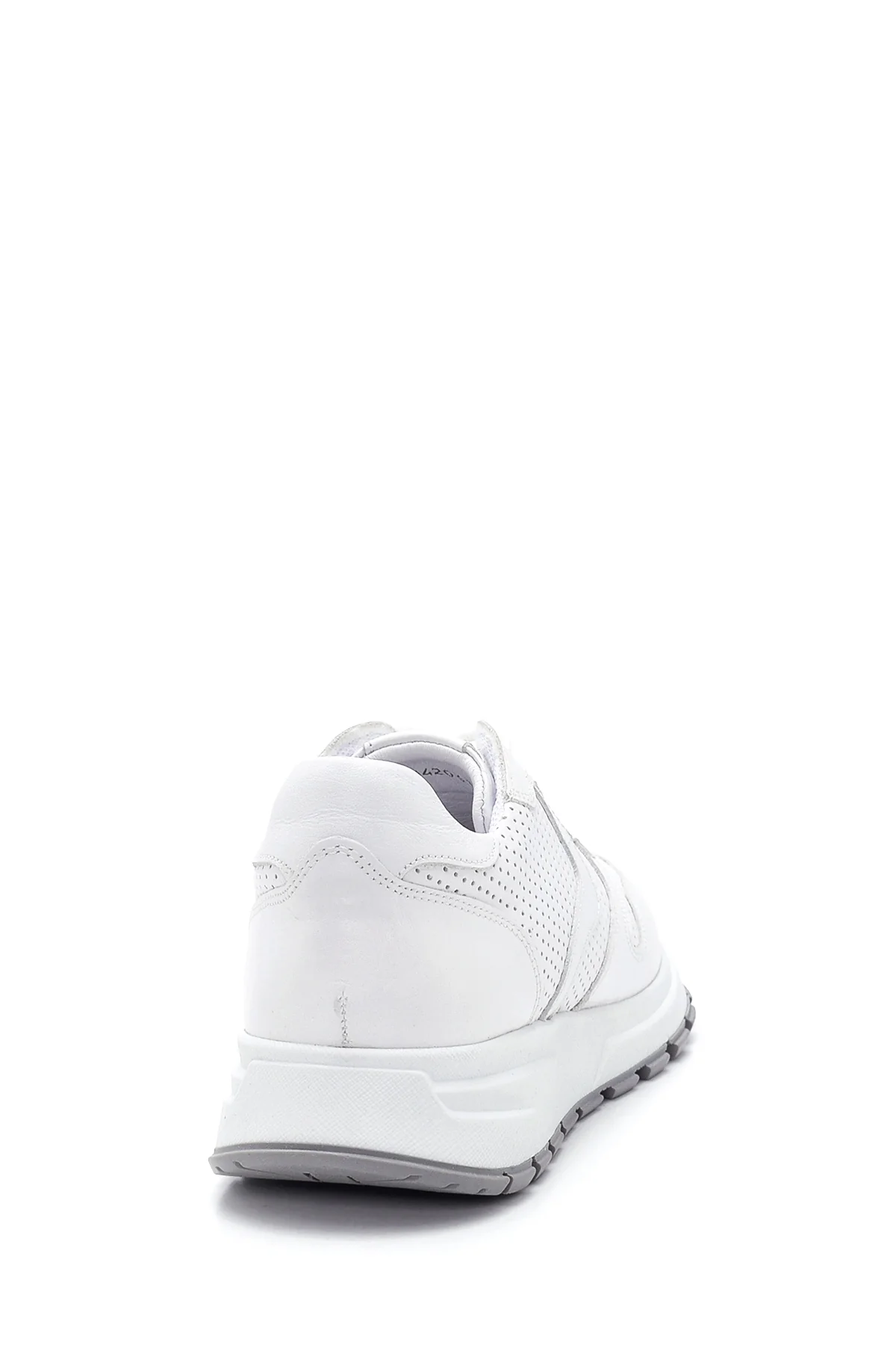 Kadın Deri Delikli Sneaker - Image 5
