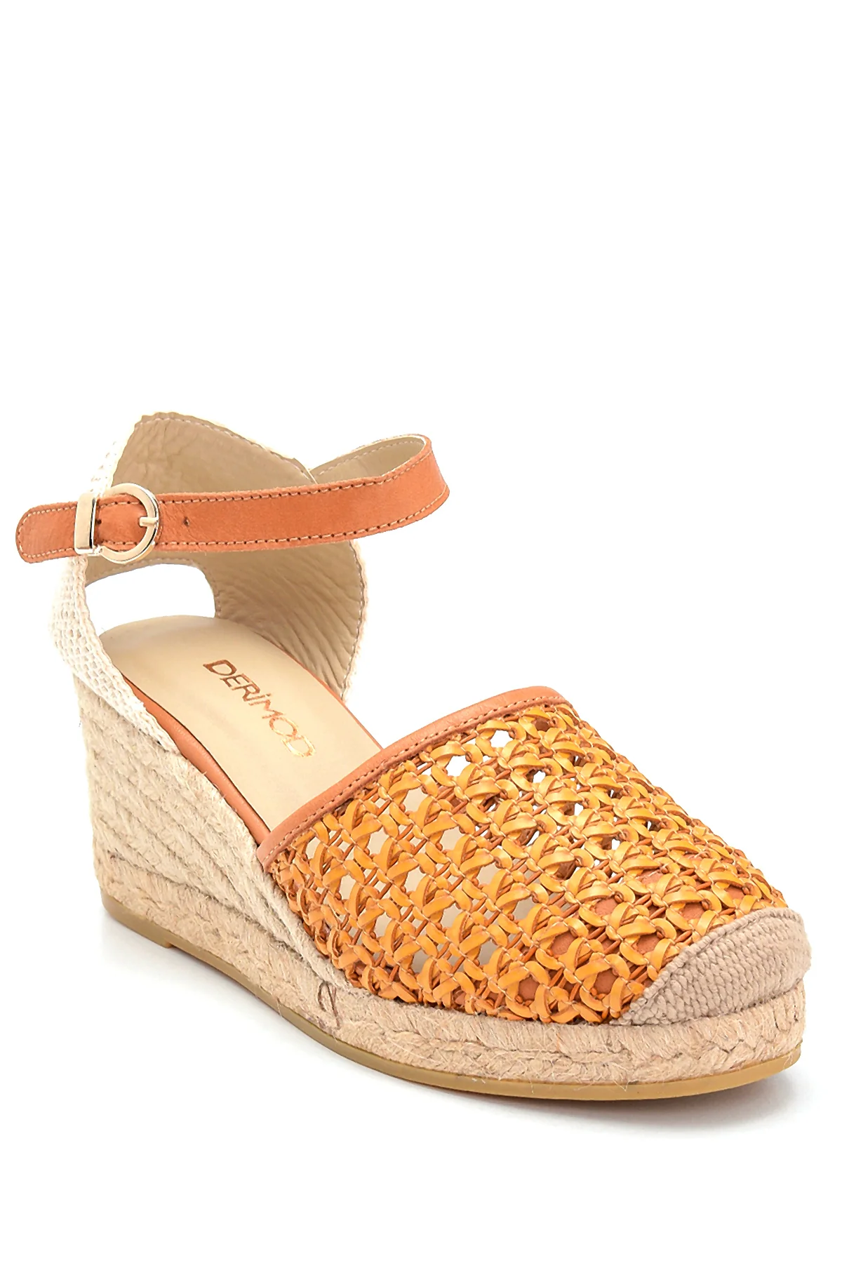 Kadın Deri Dolgu Topuklu Espadril - Image 2
