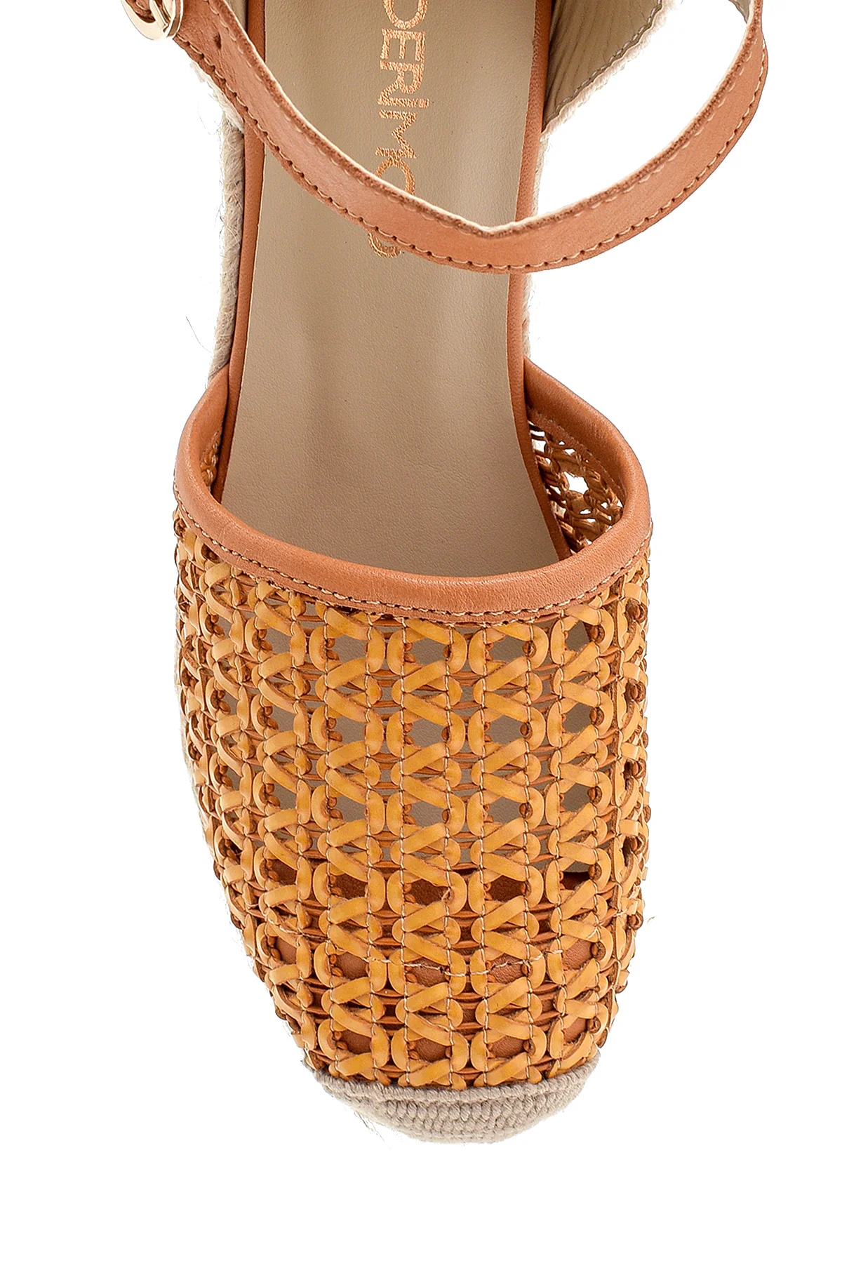 Kadın Deri Dolgu Topuklu Espadril - Image 5