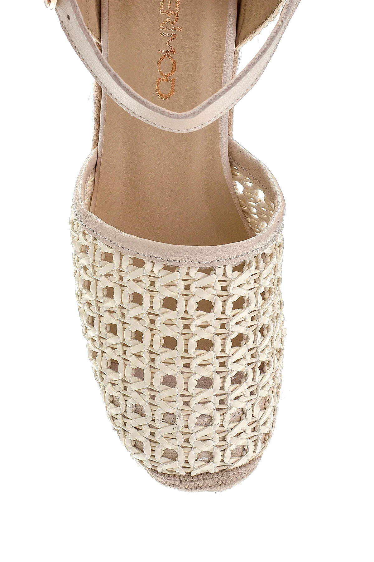 Kadın Deri Dolgu Topuklu Espadril - Image 5